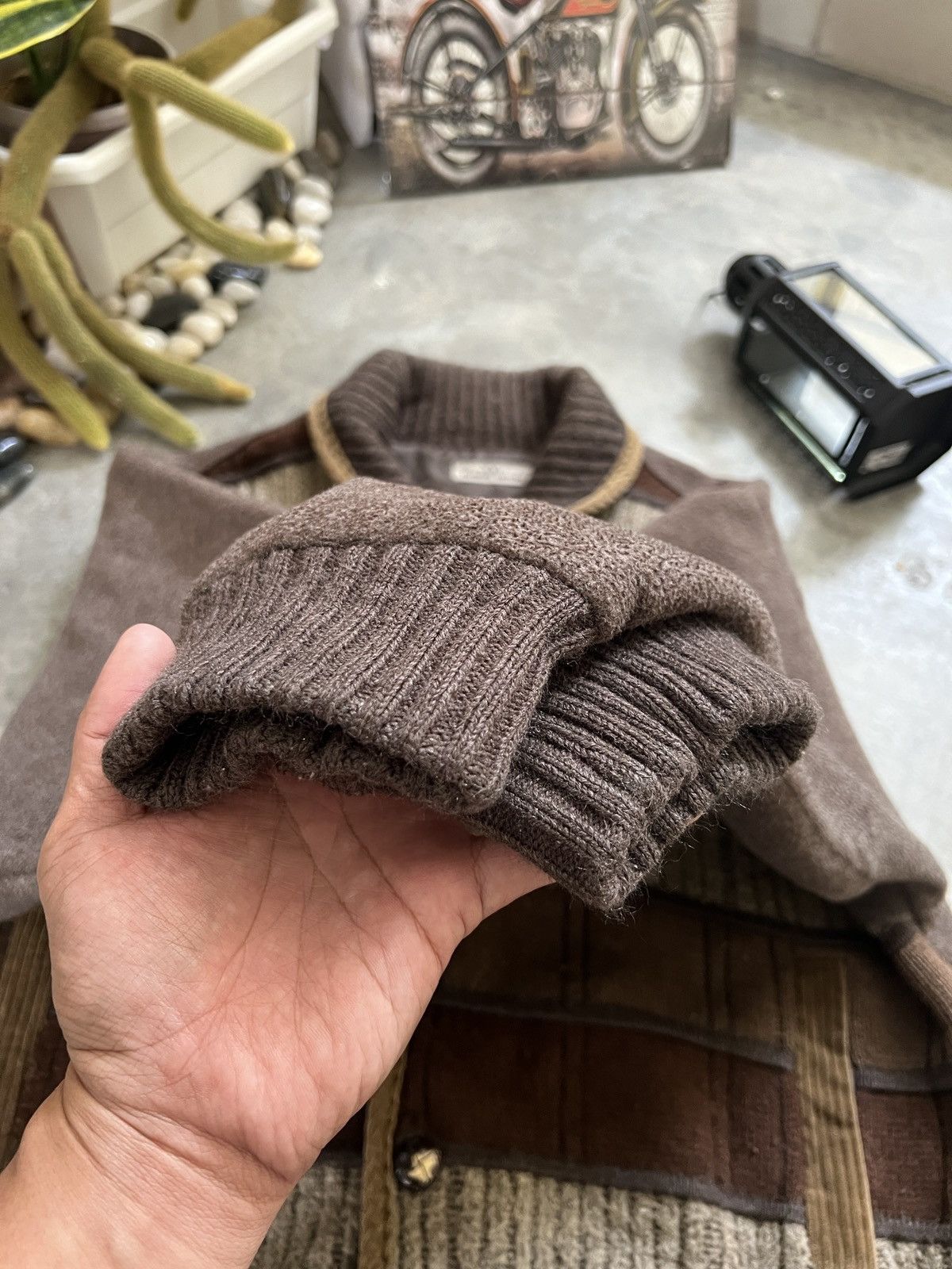 Vintage 🔥 VTG 🔥 Rudolph Valentino Italian Knit Wool Cardigan Jacket Size US M / EU 48-50 / 2 - 17 Thumbnail