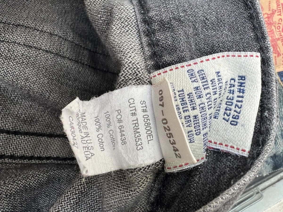 True Religion × Vintage Vintage 2000s True Religion BOBBY Fade Black Denim Jeans Size US 30 / EU 46 - 21 Thumbnail