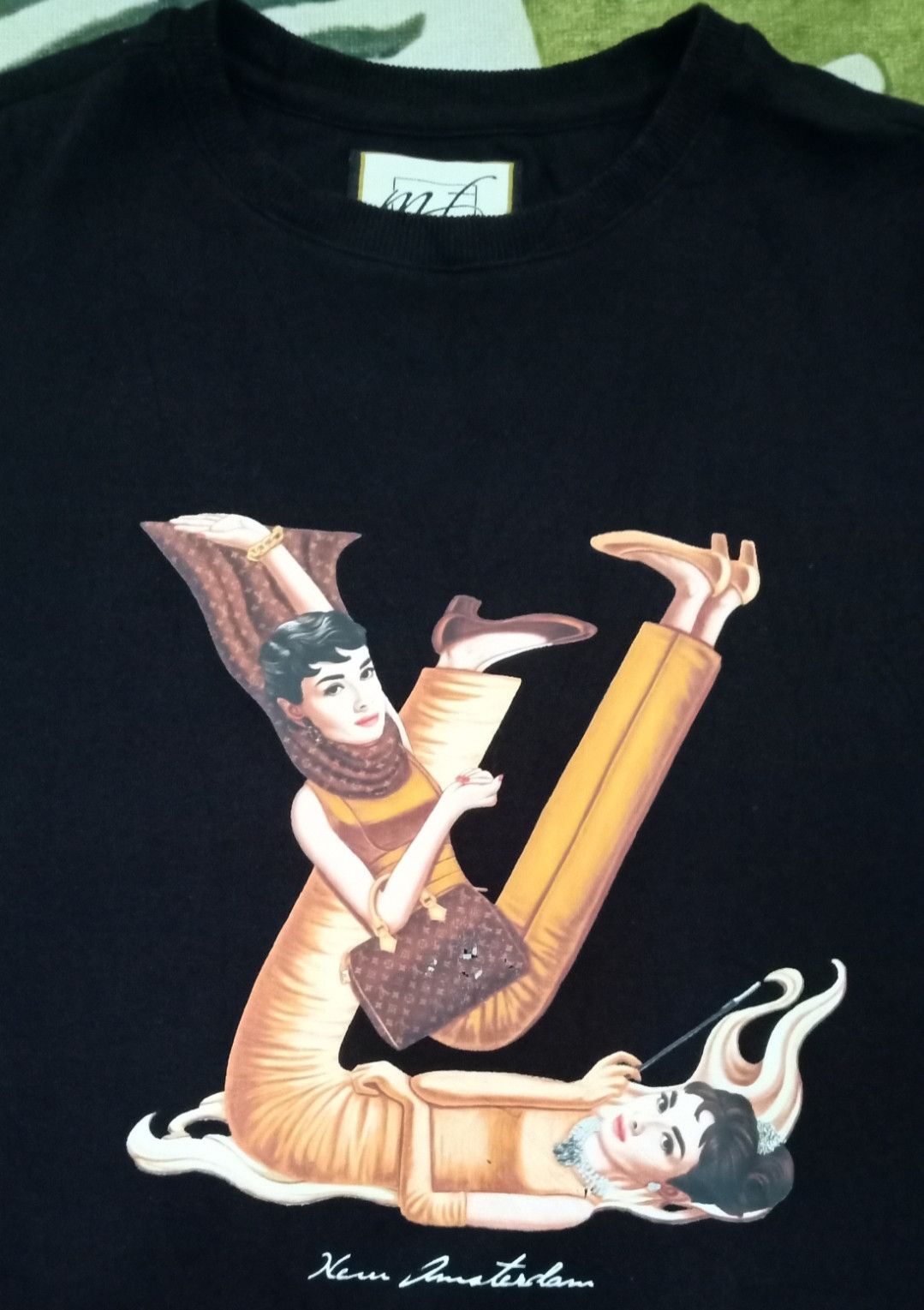 Designer Mf by GCDC Audrey New Amsterdam LV Tribute T-shirt Size US M / EU 48-50 / 2 - 3 Thumbnail