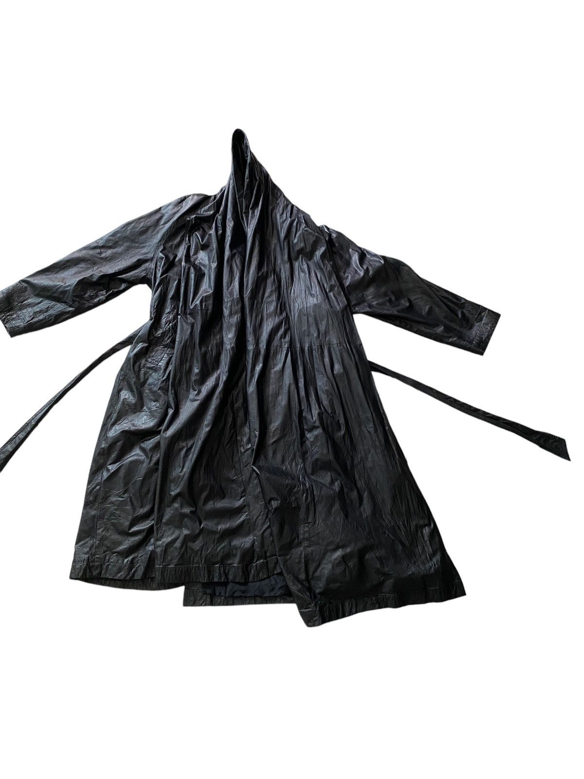 Leather Rare LUNA MATTINO oversized Long Jacket Kenye West Style Size US L / EU 52-54 / 3 - 8 Thumbnail