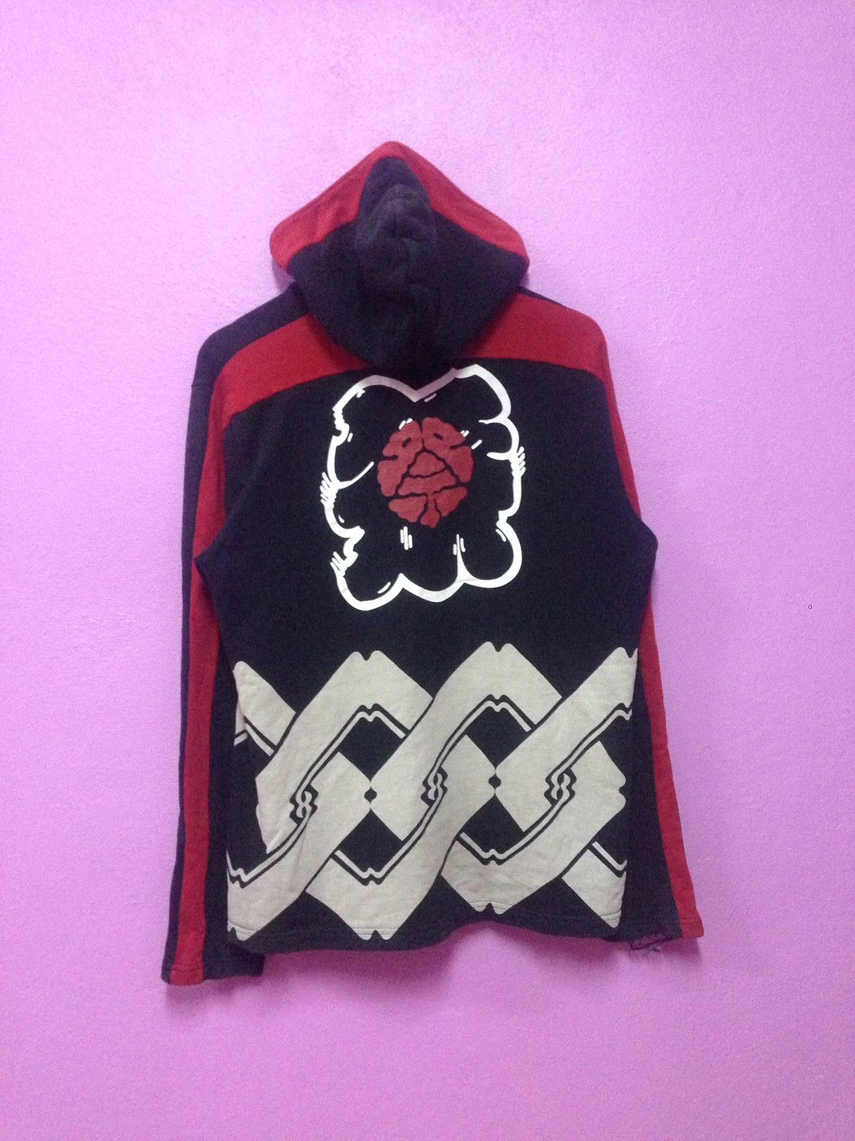 Japanese Brand Vintage 90's Fuijin Raijin Sukajan Hoodies Size US L / EU 52-54 / 3 - 2 Thumbnail