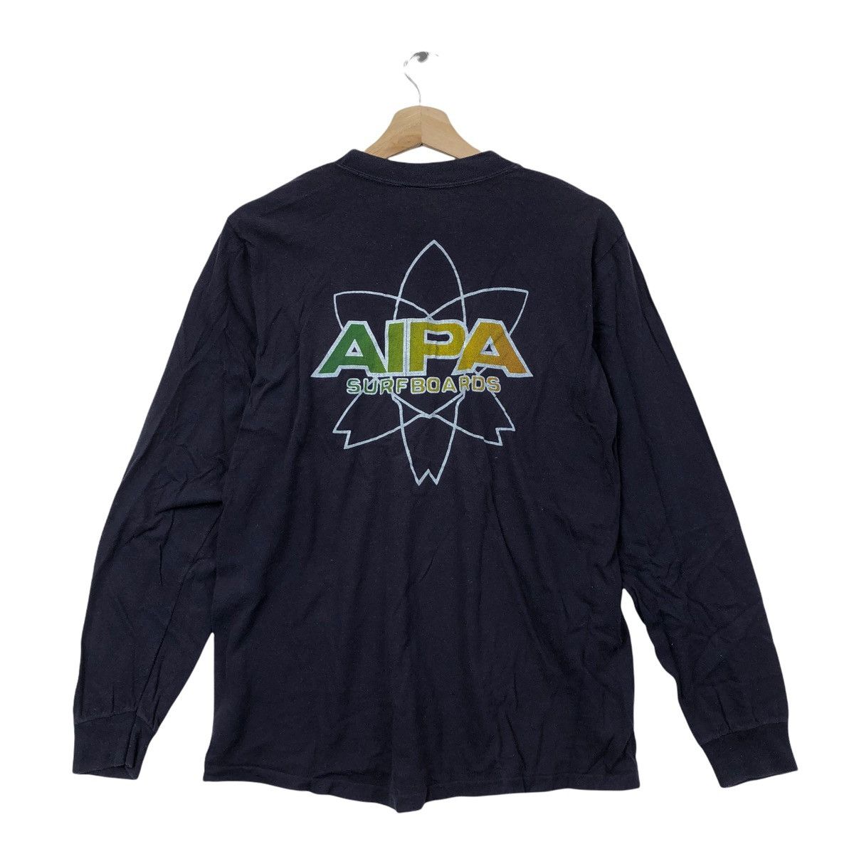 Vtg 90’ AIPA SURFBOARD SURFING Single Stitches Tee Shirt