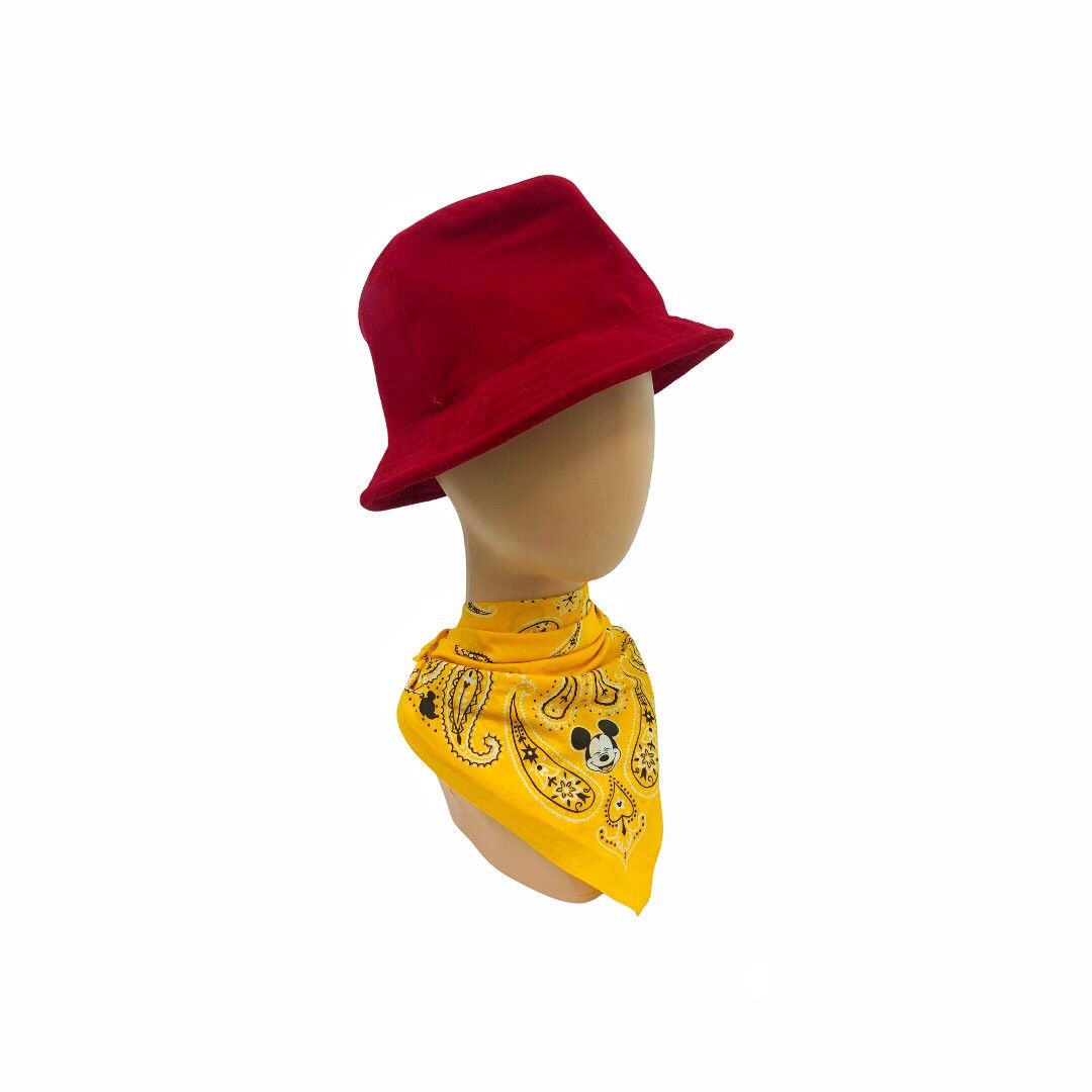 Rare OVERRIDE 9999 Red Velvet Style hat