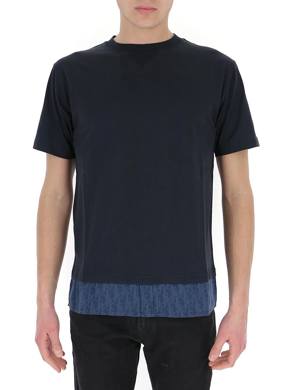 Dior Dior Homme Oblique Jacquard Layered T-Shirt Size US XL / EU 56 / 4 - 6 Thumbnail
