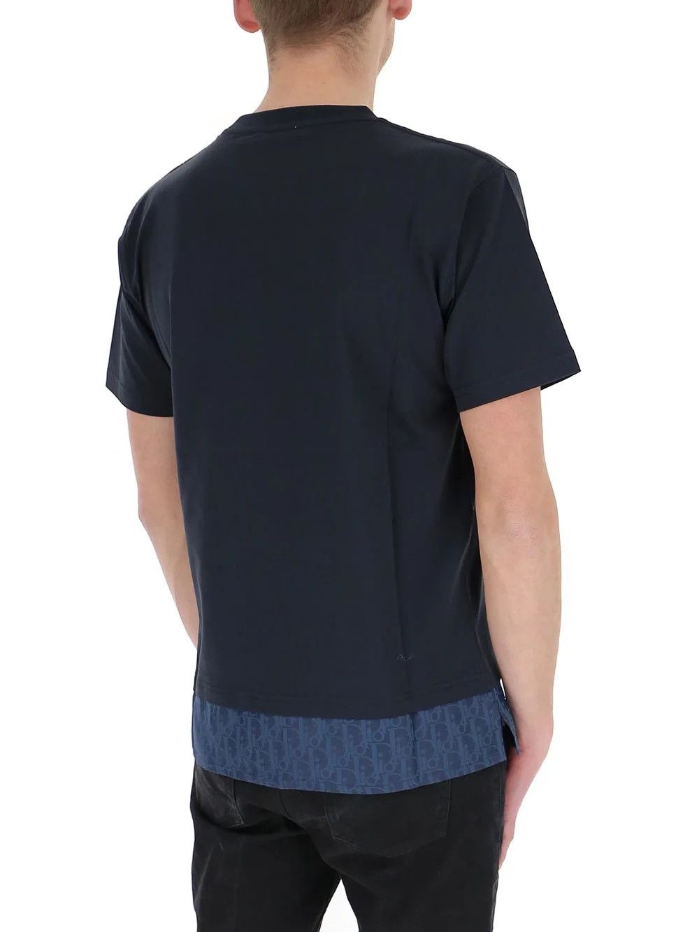 Dior Dior Homme Oblique Jacquard Layered T-Shirt Size US XL / EU 56 / 4 - 7 Thumbnail