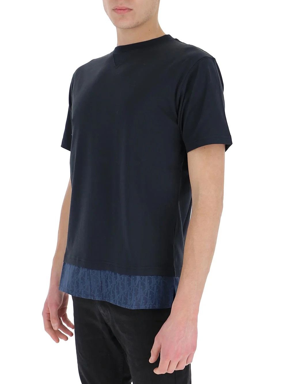Dior Dior Homme Oblique Jacquard Layered T-Shirt Size US XL / EU 56 / 4 - 8 Thumbnail