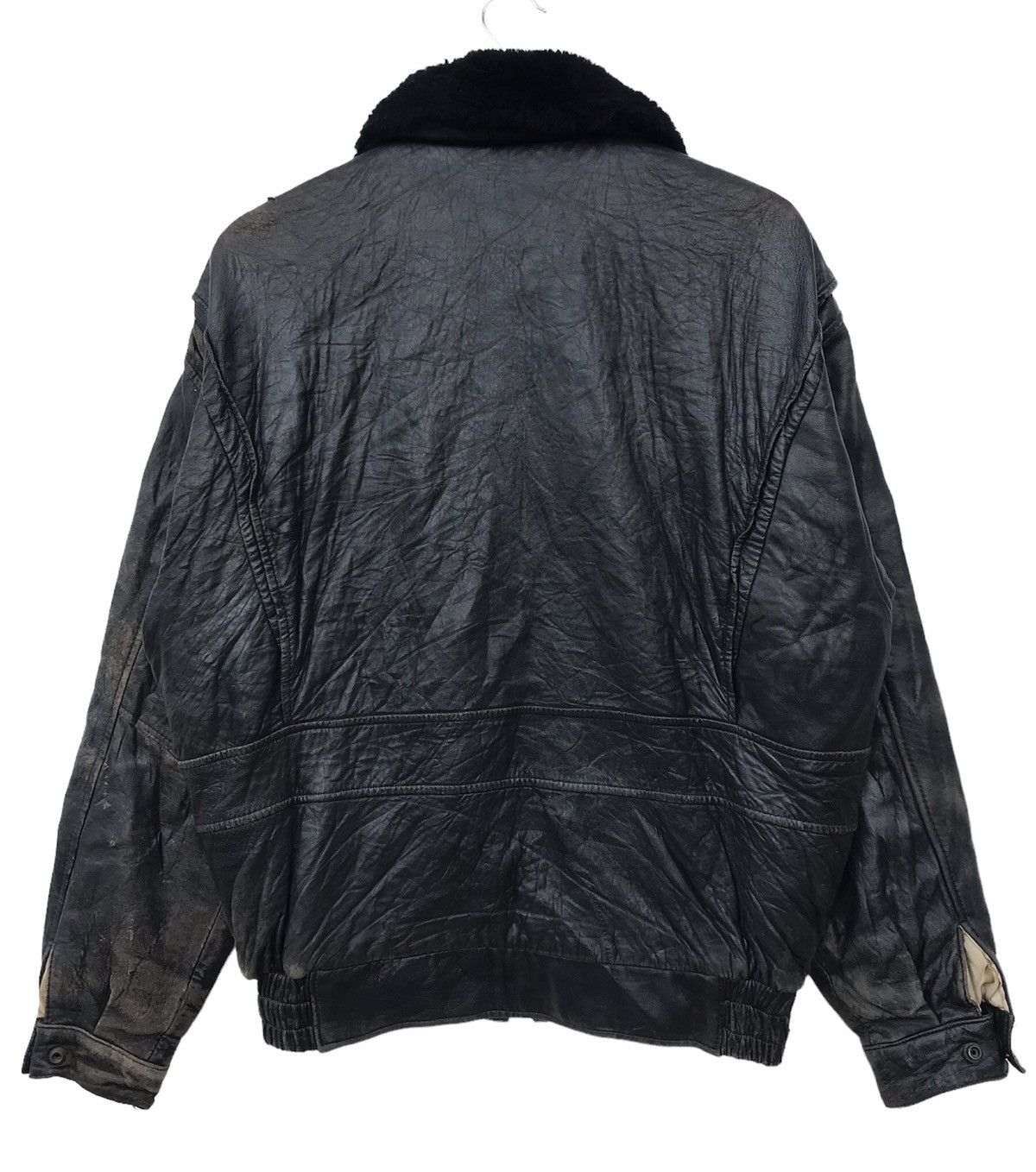 Avirex Rare 80s Avirex G-1 Leather Jacket WWII Navy Flight Tribute Size US M / EU 48-50 / 2 - 2 Thumbnail