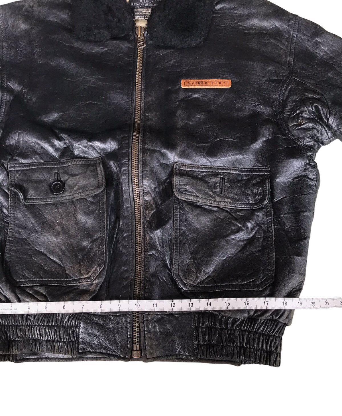 Avirex Rare 80s Avirex G-1 Leather Jacket WWII Navy Flight Tribute Size US M / EU 48-50 / 2 - 17 Thumbnail