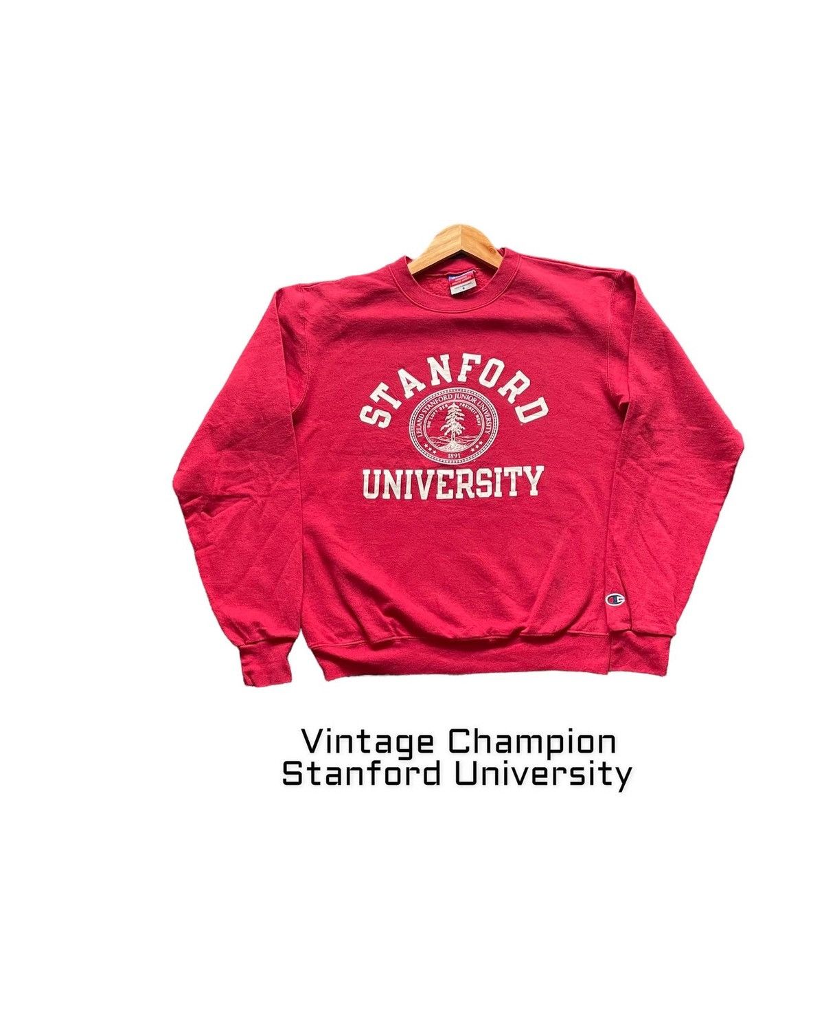 Champion × Vintage Vintage Champion Stanford University Size US M / EU 48-50 / 2 - 1 Thumbnail