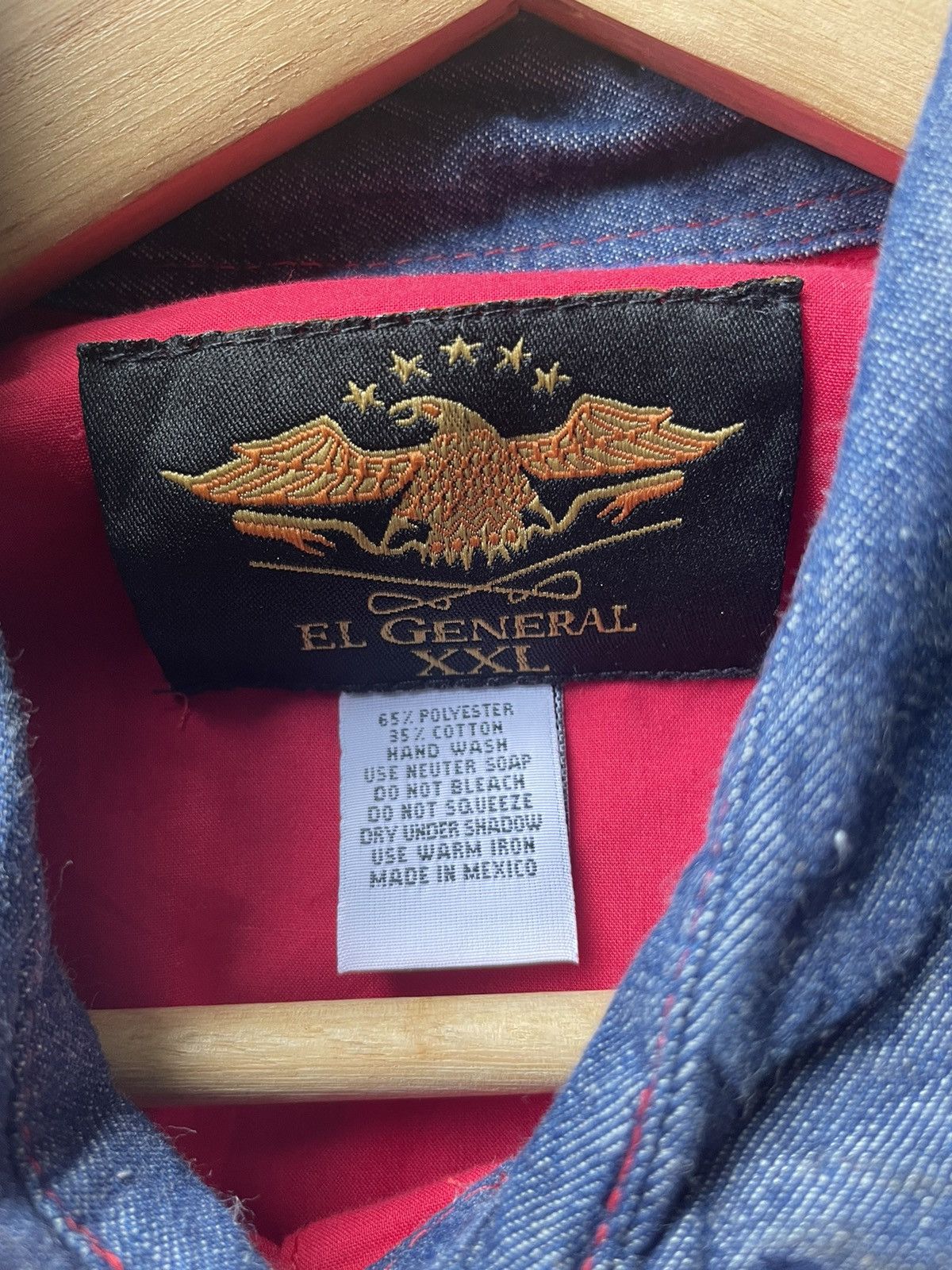 Vintage Vintage El General Western Shirt Size US XL / EU 56 / 4 - 12 Thumbnail