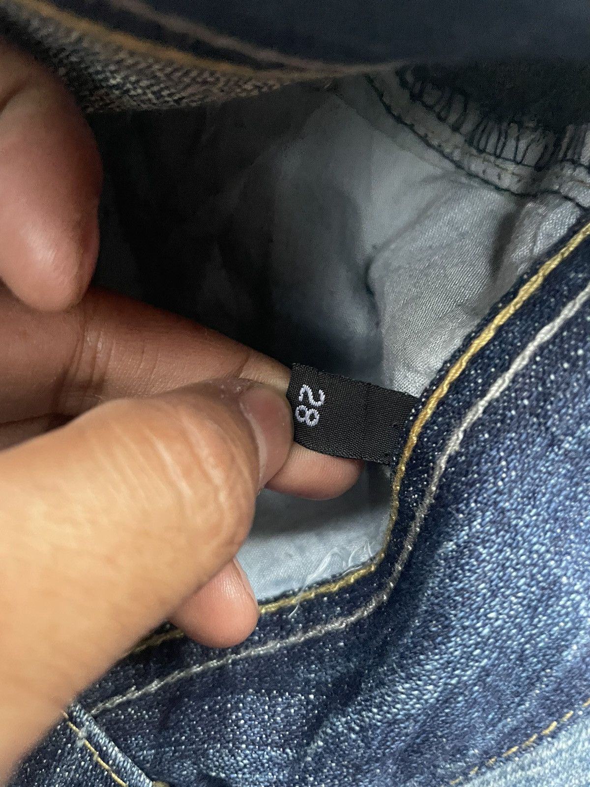 Japanese Brand Japanese Africa Taro Distresed Denim Size 31" - 15 Thumbnail