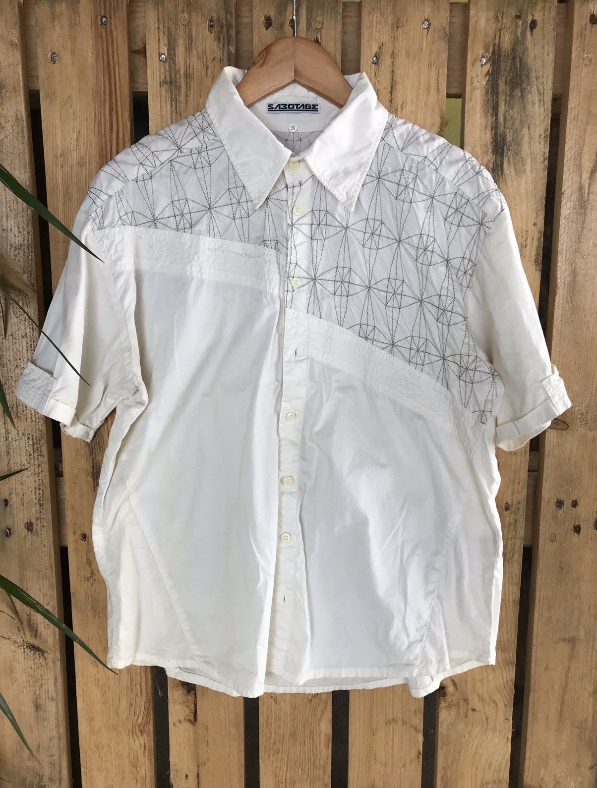 Other Sabotage Paul Harvey Embroided Logo Archive Shirt Size US L / EU 52-54 / 3 - 4 Thumbnail