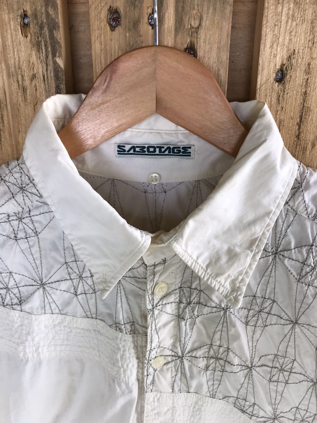 Other Sabotage Paul Harvey Embroided Logo Archive Shirt Size US L / EU 52-54 / 3 - 6 Thumbnail