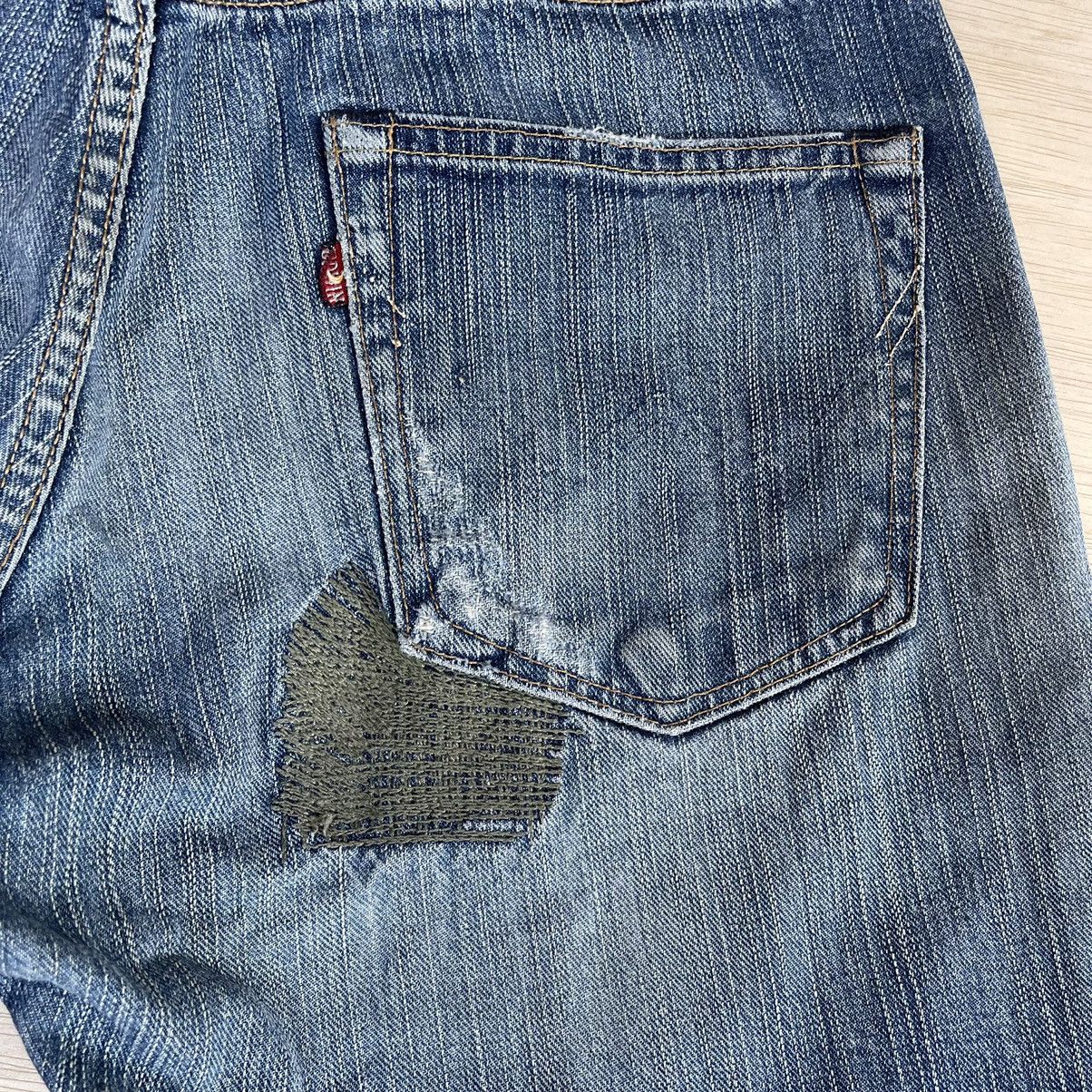 Edwin × Hysteric Glamour × Japanese Brand Rare💥 Edwin Exclusive Vintage Model XV Nice Design Sz 30 Size US 30 / EU 46 - 10 Thumbnail