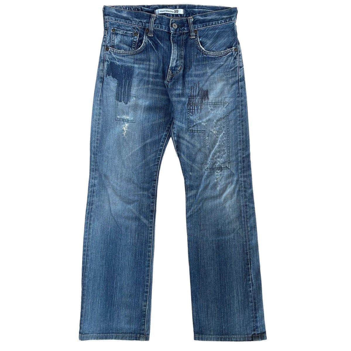 Edwin × Hysteric Glamour × Japanese Brand Rare💥 Edwin Exclusive Vintage Model XV Nice Design Sz 30 Size US 30 / EU 46 - 2 Thumbnail