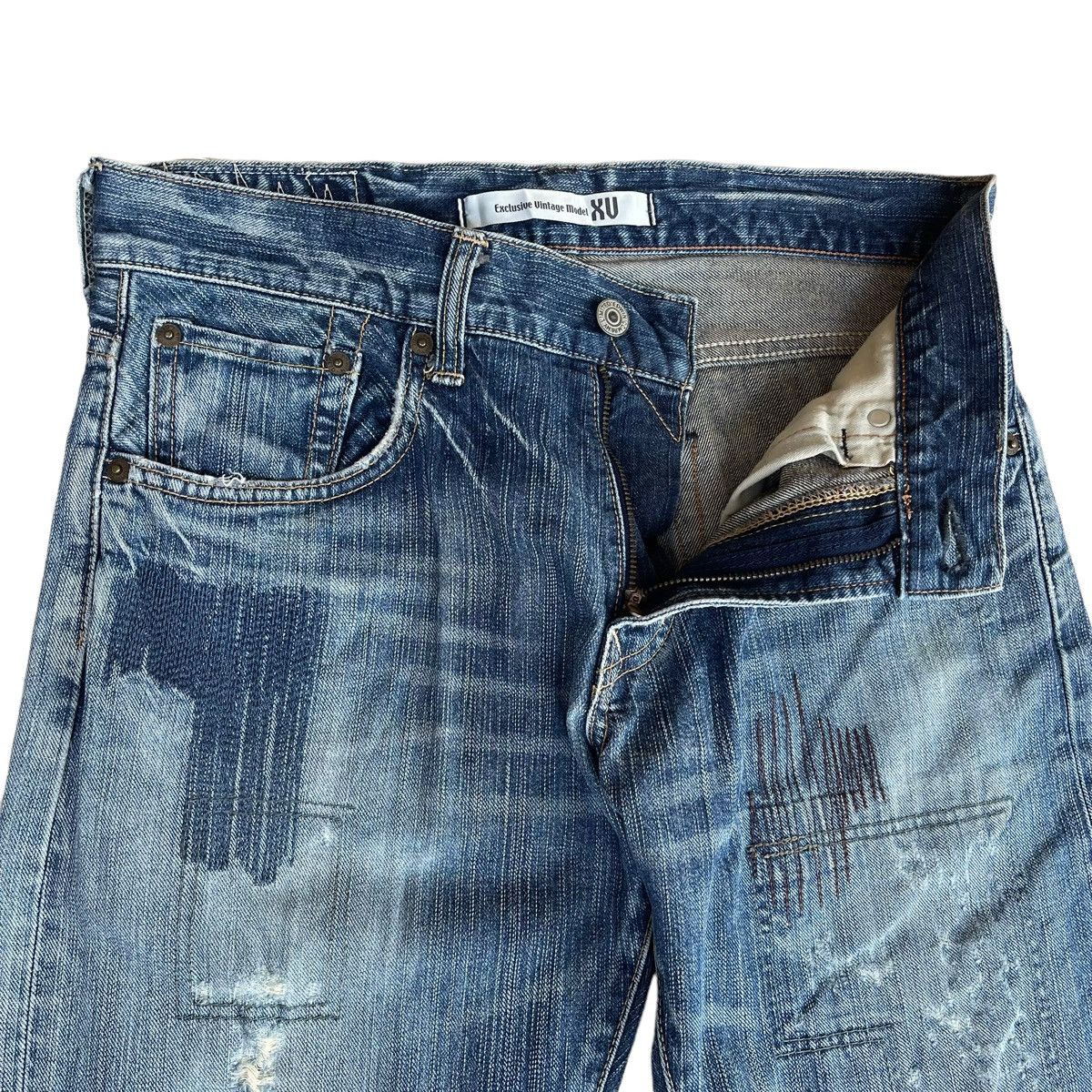 Edwin × Hysteric Glamour × Japanese Brand Rare💥 Edwin Exclusive Vintage Model XV Nice Design Sz 30 Size US 30 / EU 46 - 4 Thumbnail