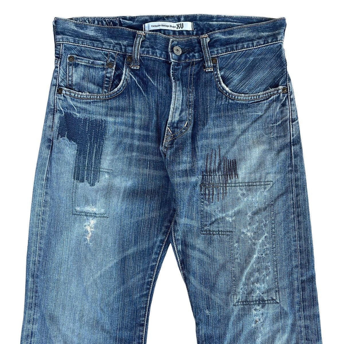 Edwin × Hysteric Glamour × Japanese Brand Rare💥 Edwin Exclusive Vintage Model XV Nice Design Sz 30 Size US 30 / EU 46 - 3 Thumbnail