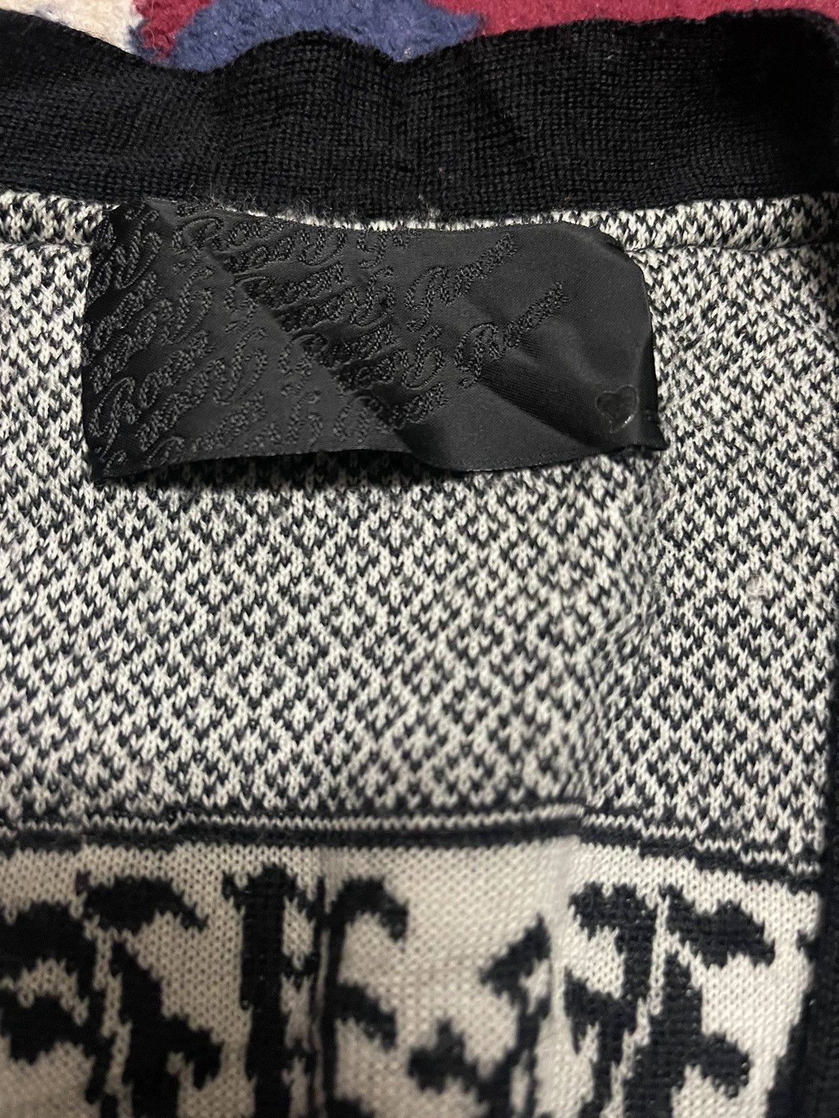 Roen Roen cardigen sweater skull design Size US L / EU 52-54 / 3 - 3 Thumbnail