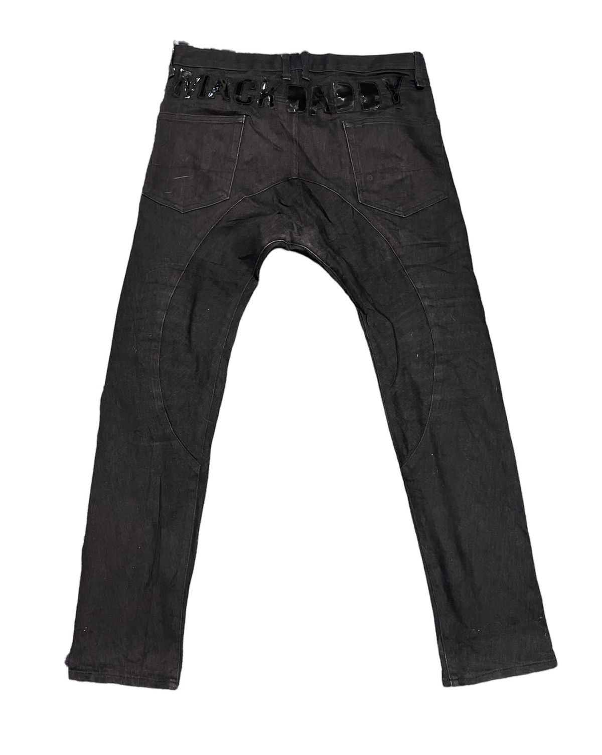 Japanese Brand Mackdaddy wide thight skinny jeans Size US 35 - 2 Thumbnail