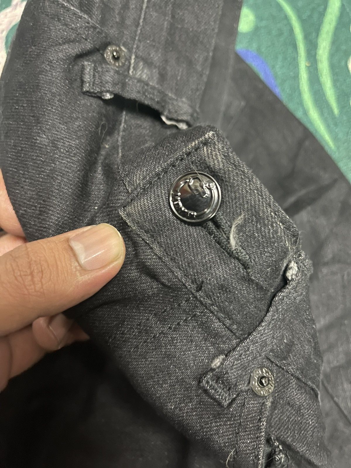Japanese Brand Mackdaddy wide thight skinny jeans Size US 35 - 4 Thumbnail