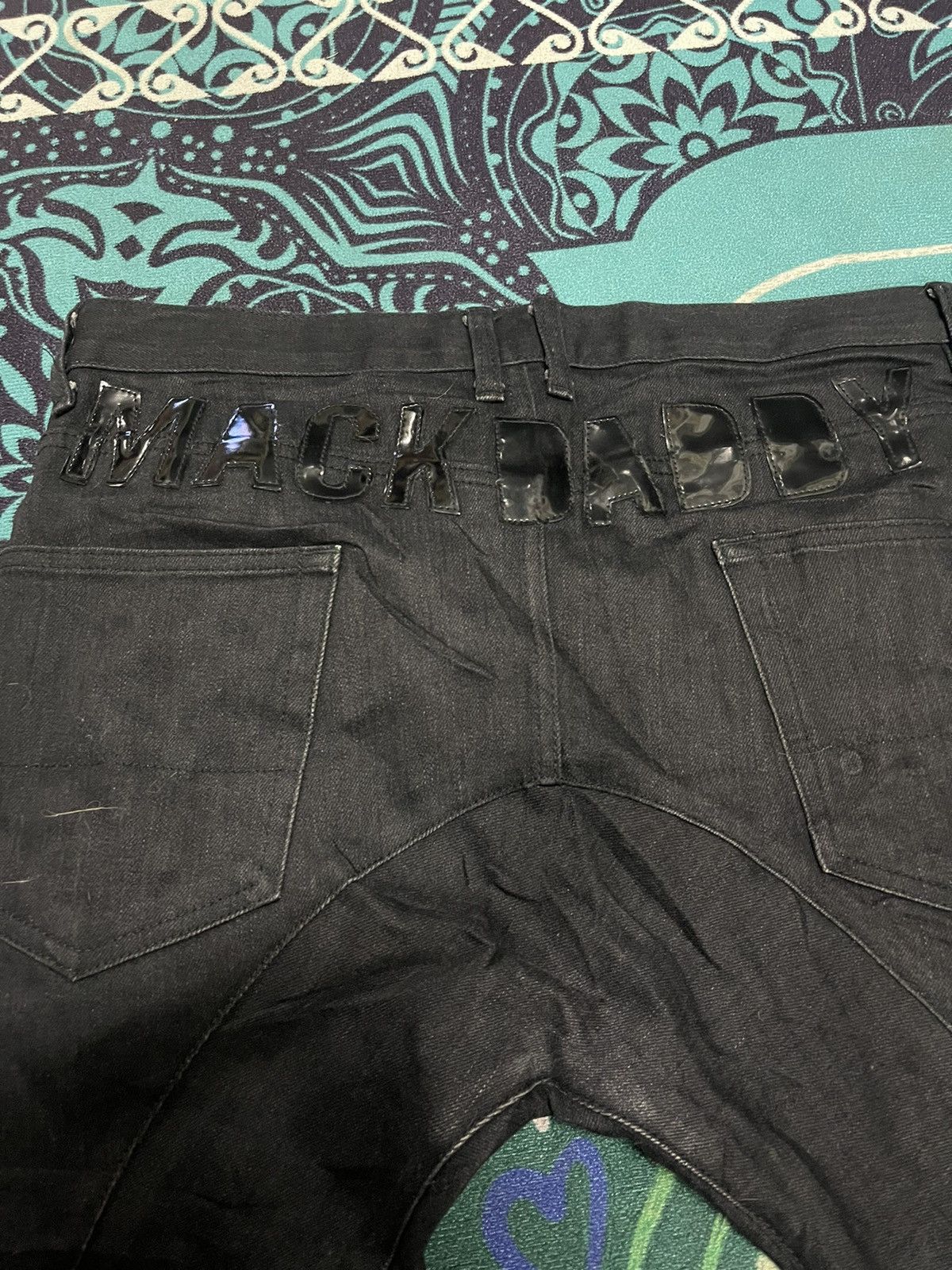 Japanese Brand Mackdaddy wide thight skinny jeans Size US 35 - 5 Thumbnail