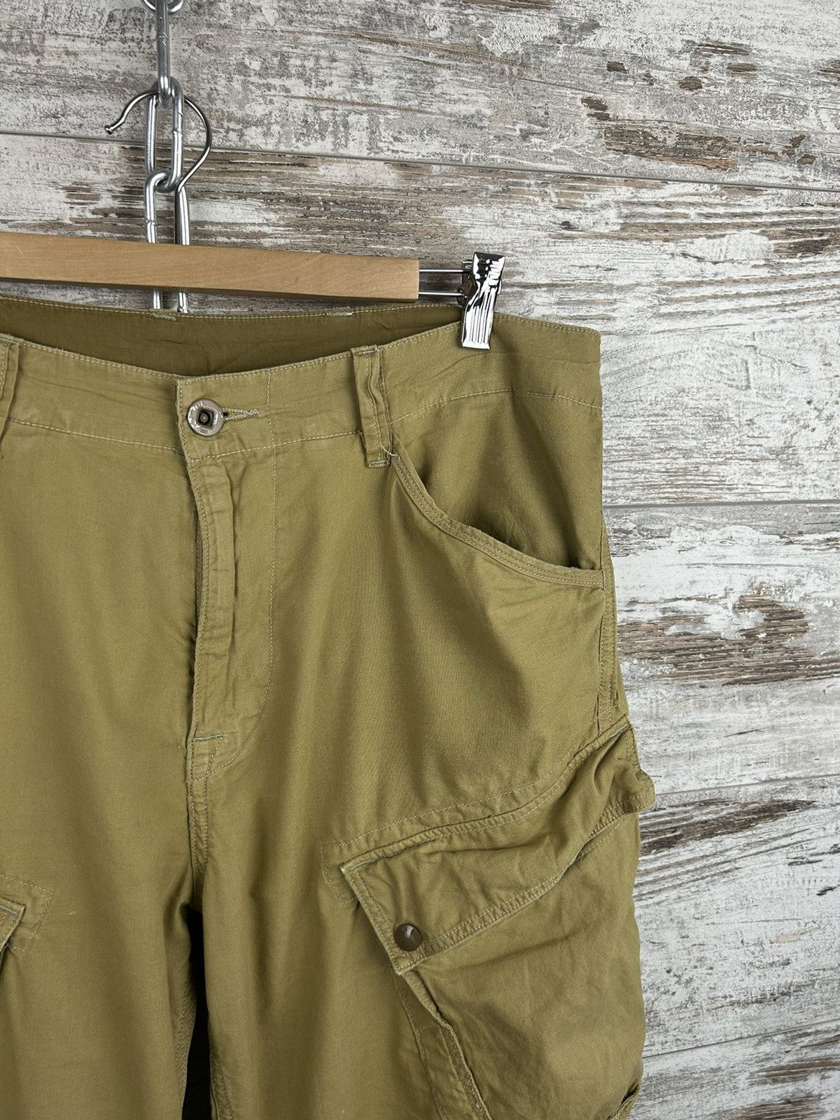 G-Star Mens Vintage G Star Raw Rovic BELT loose cargo pants y2k Size US 33 - 5 Thumbnail
