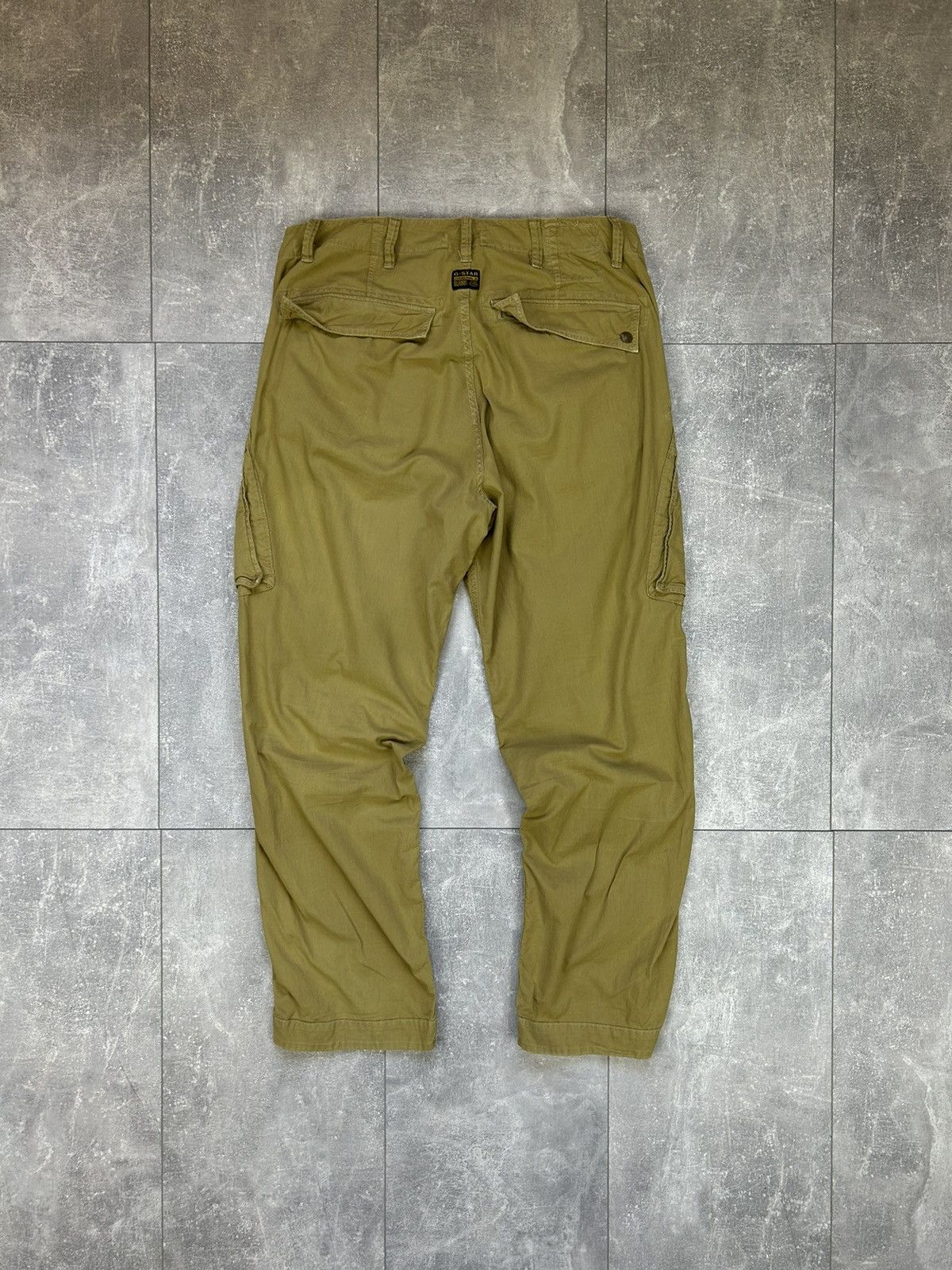 G-Star × Vintage Mens Vintage G Star Raw Rovic BELT loose cargo pants y2k Size US 33 - 2 Thumbnail
