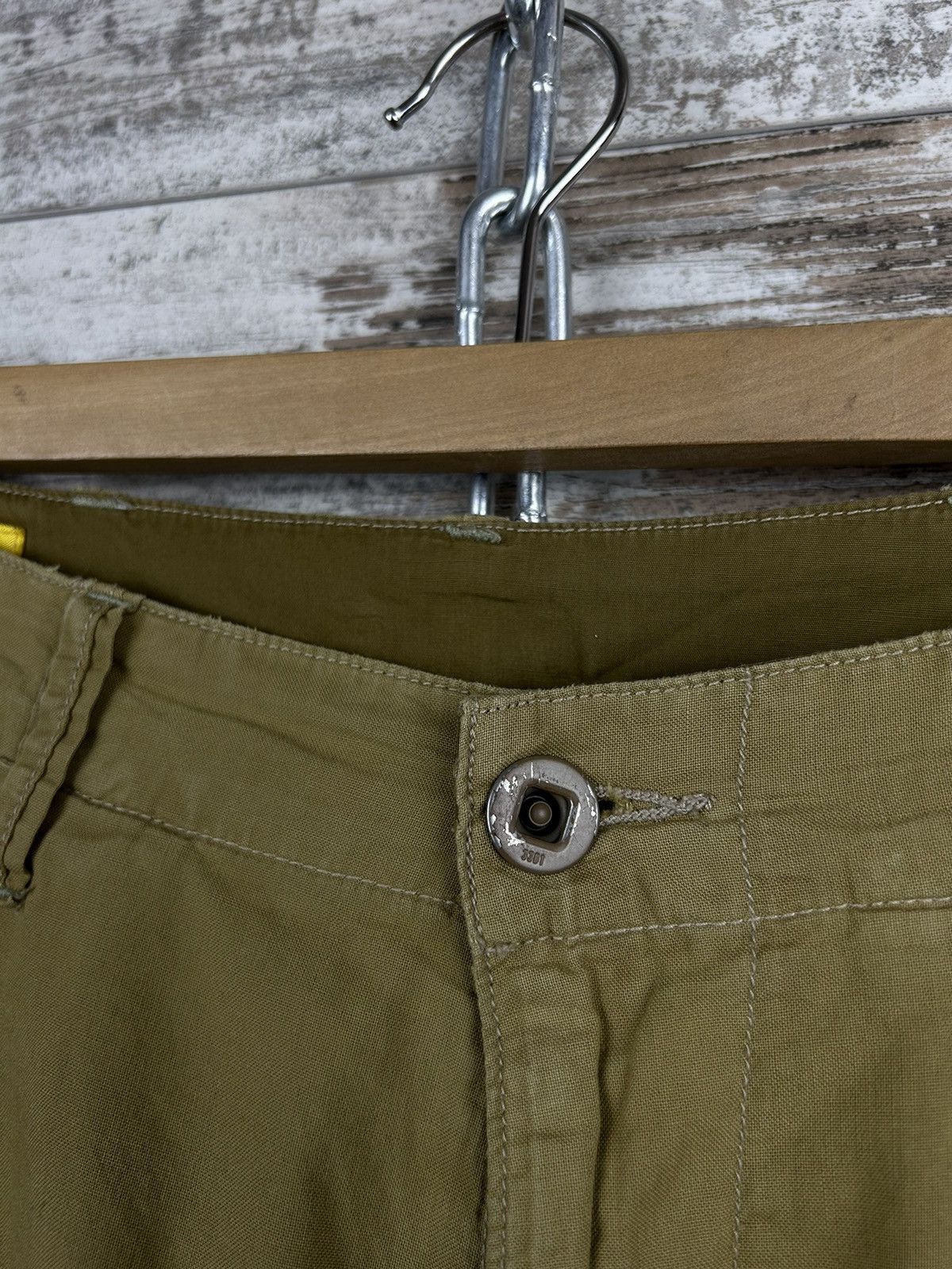 G-Star Mens Vintage G Star Raw Rovic BELT loose cargo pants y2k Size US 33 - 7 Thumbnail