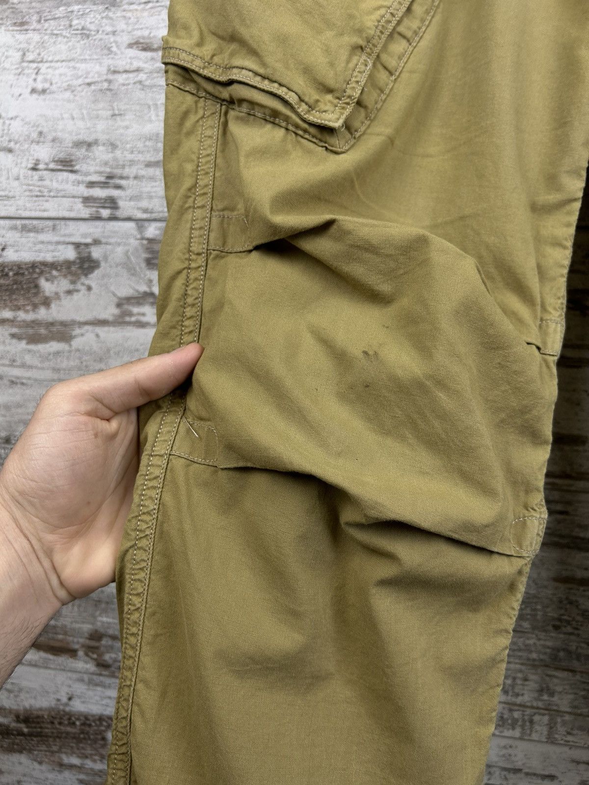 G-Star Mens Vintage G Star Raw Rovic BELT loose cargo pants y2k Size US 33 - 11 Thumbnail