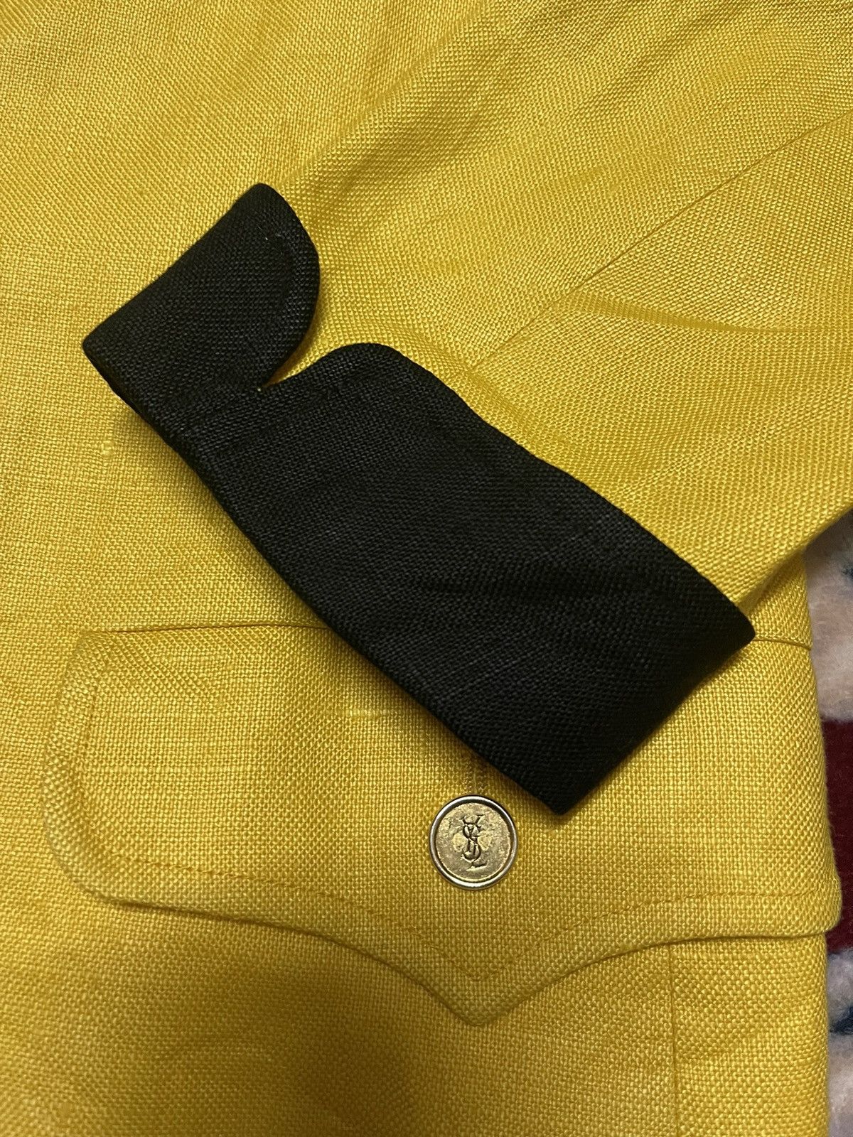 Saint Laurent Paris Saint laurent linen jacket Size XS / US 0-2 / IT 36-38 - 4 Thumbnail