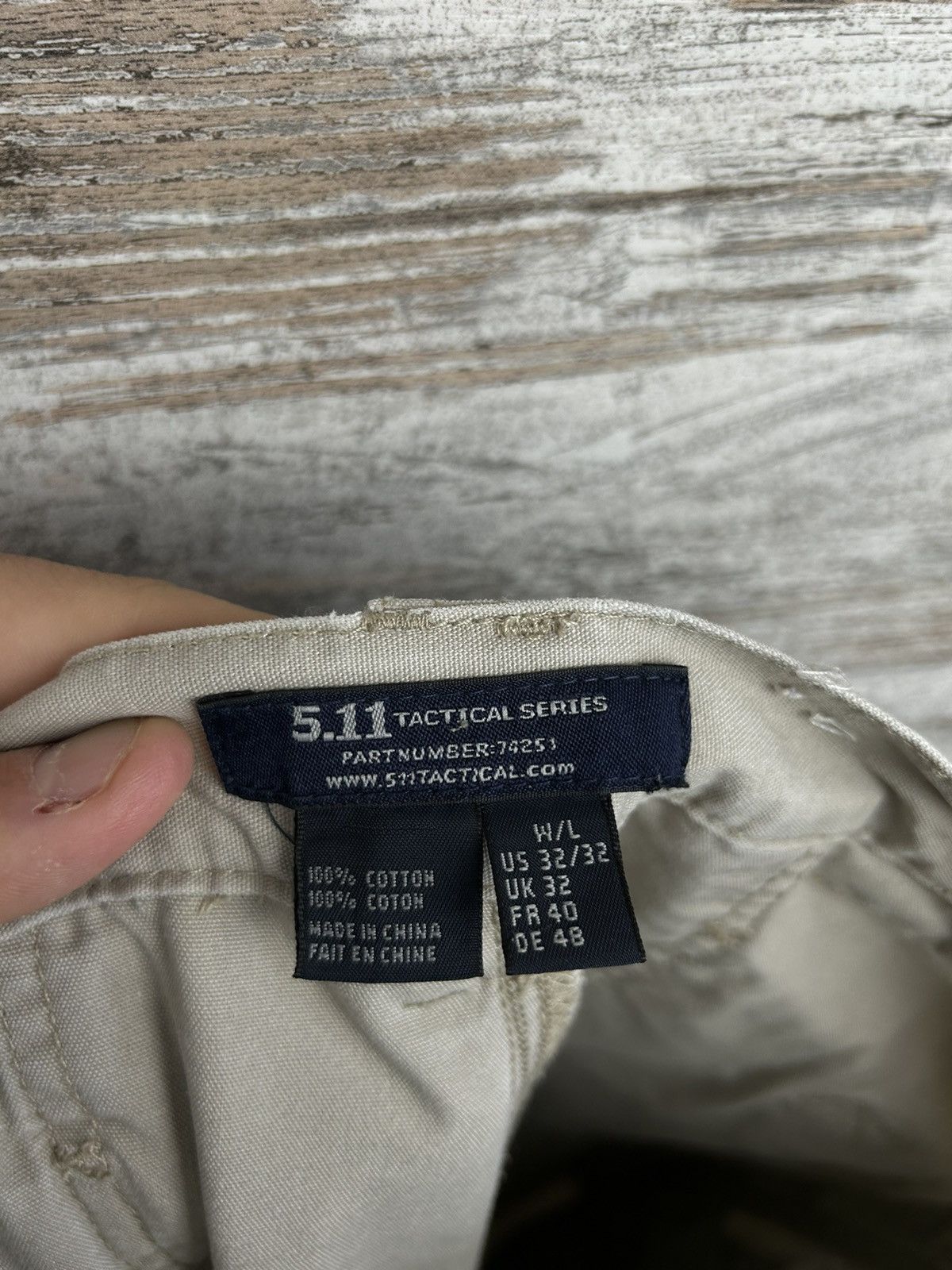 5.11 × Vintage Mens Vintage distressed 5.11 tactical pants workwear rare Size US 32 / EU 48 - 24 Thumbnail