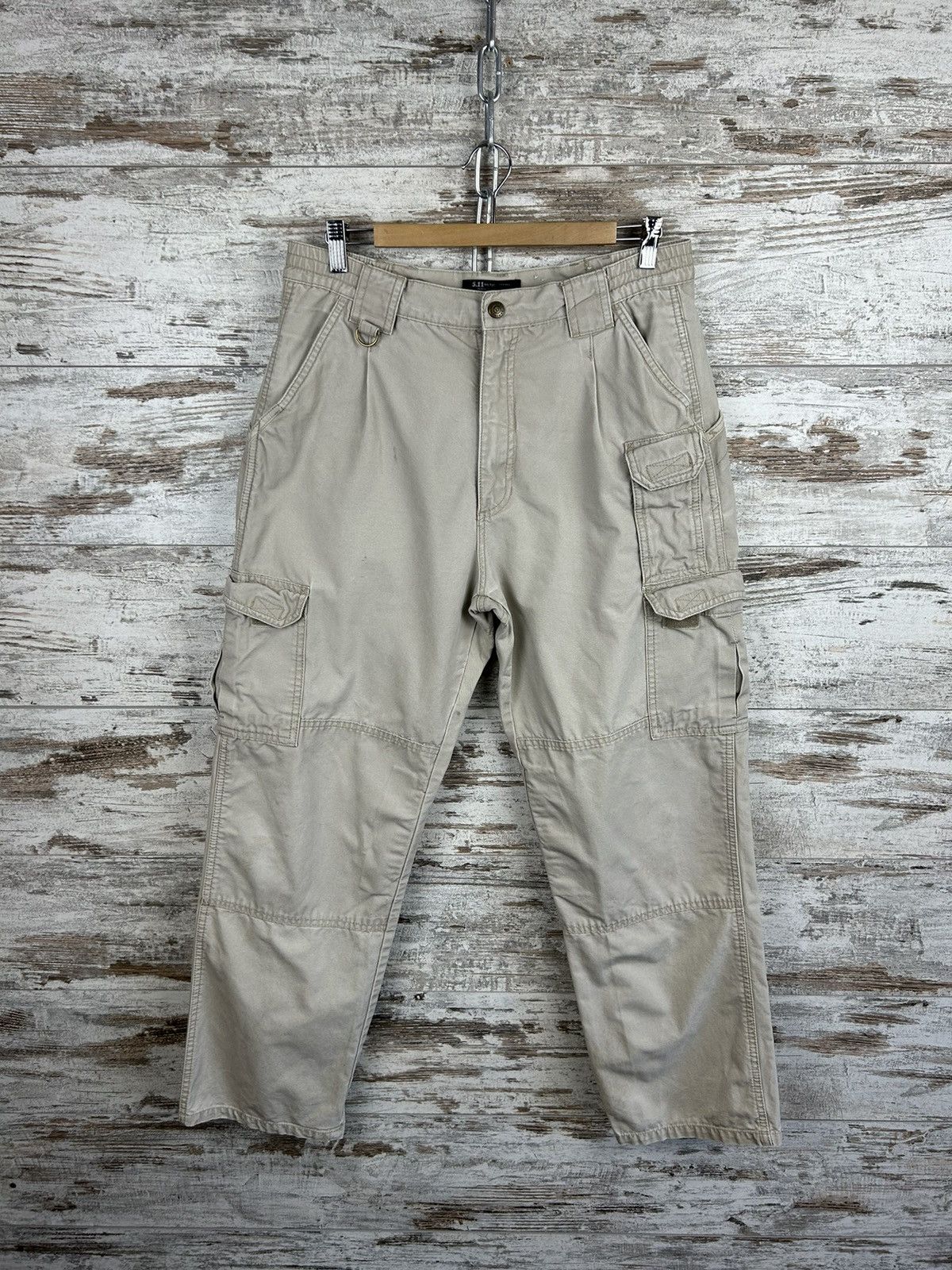 5.11 × Vintage Mens Vintage distressed 5.11 tactical pants workwear rare Size US 32 / EU 48 - 3 Thumbnail