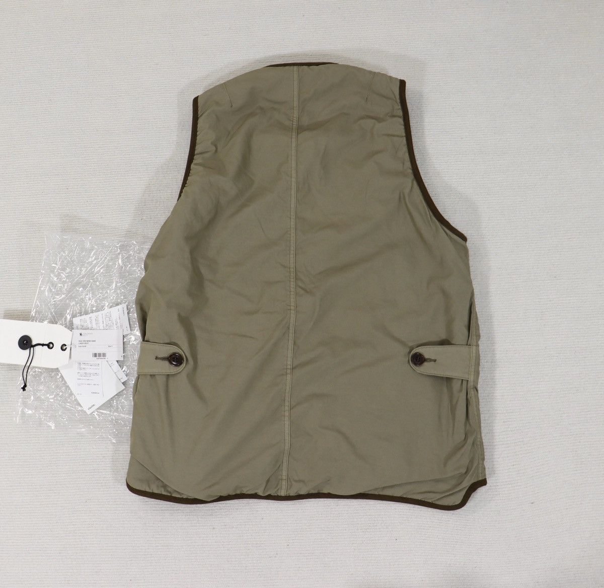 トップス VISVIM CONTRARY DEPT LINER VEST OLIVE IRIS LINER VEST | Visvim Official North American Web Store