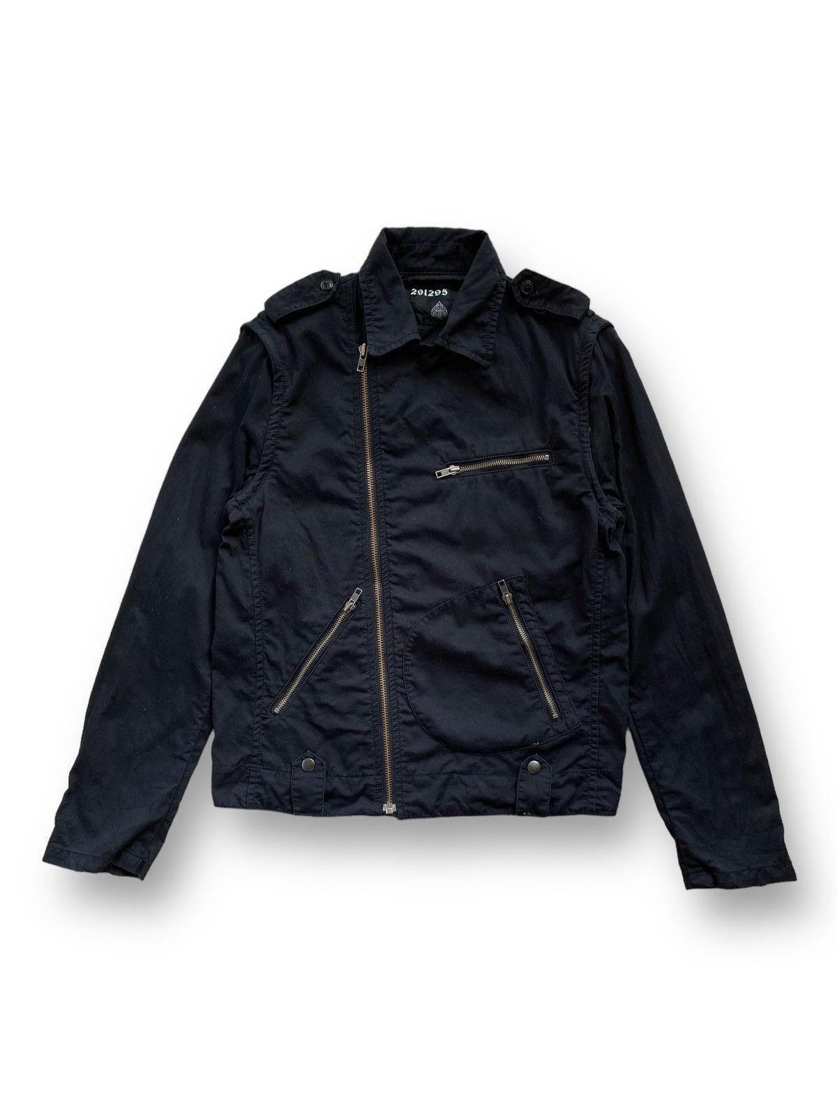 20471120 × Beauty Beast 291295 Homme Asymmetrical Multi Pocket Jacket. #R3 Size US S / EU 44-46 / 1 - 1 Thumbnail