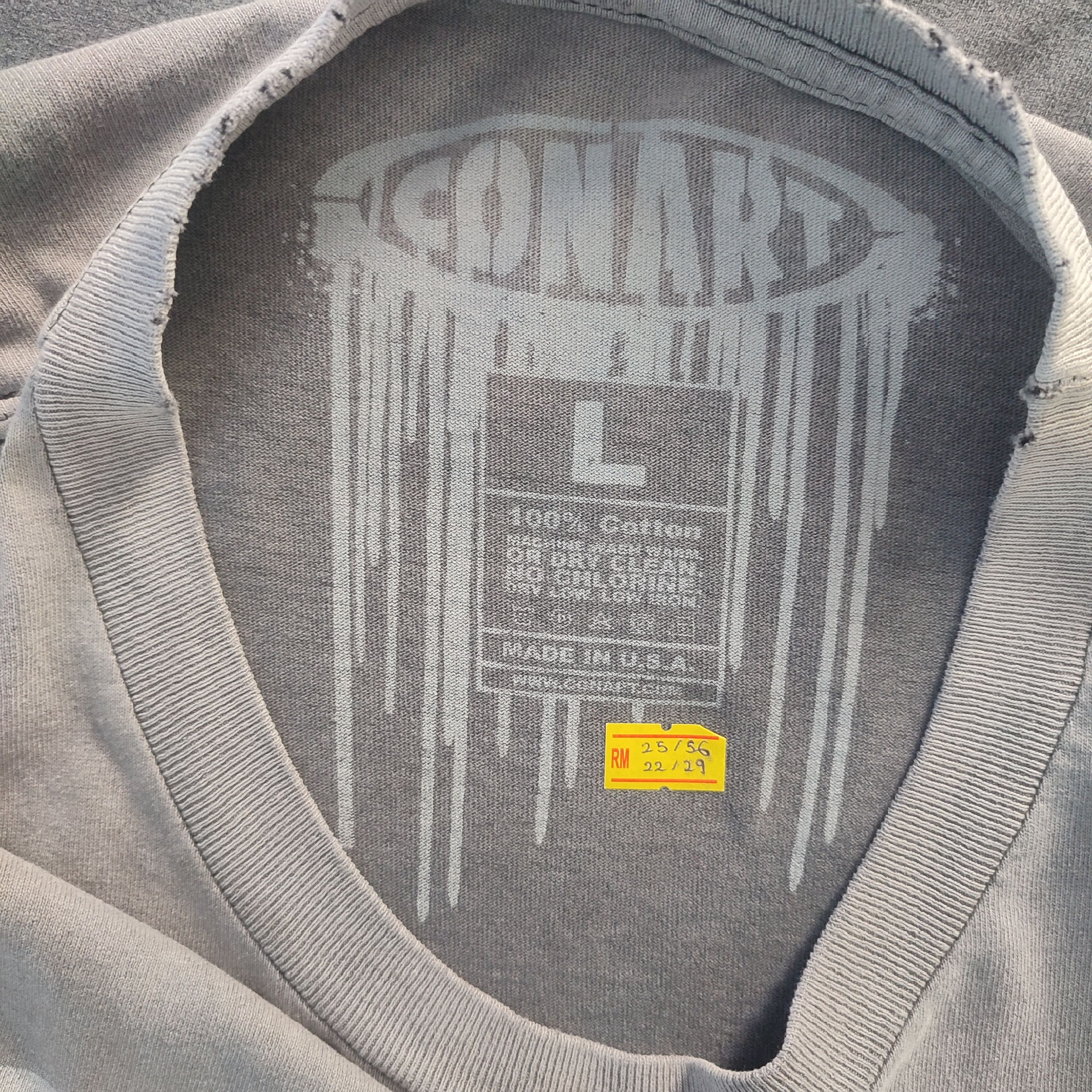 Vintage CONART Skateboard Distressed Design T-Shirt Size US L / EU 52-54 / 3 - 5 Thumbnail