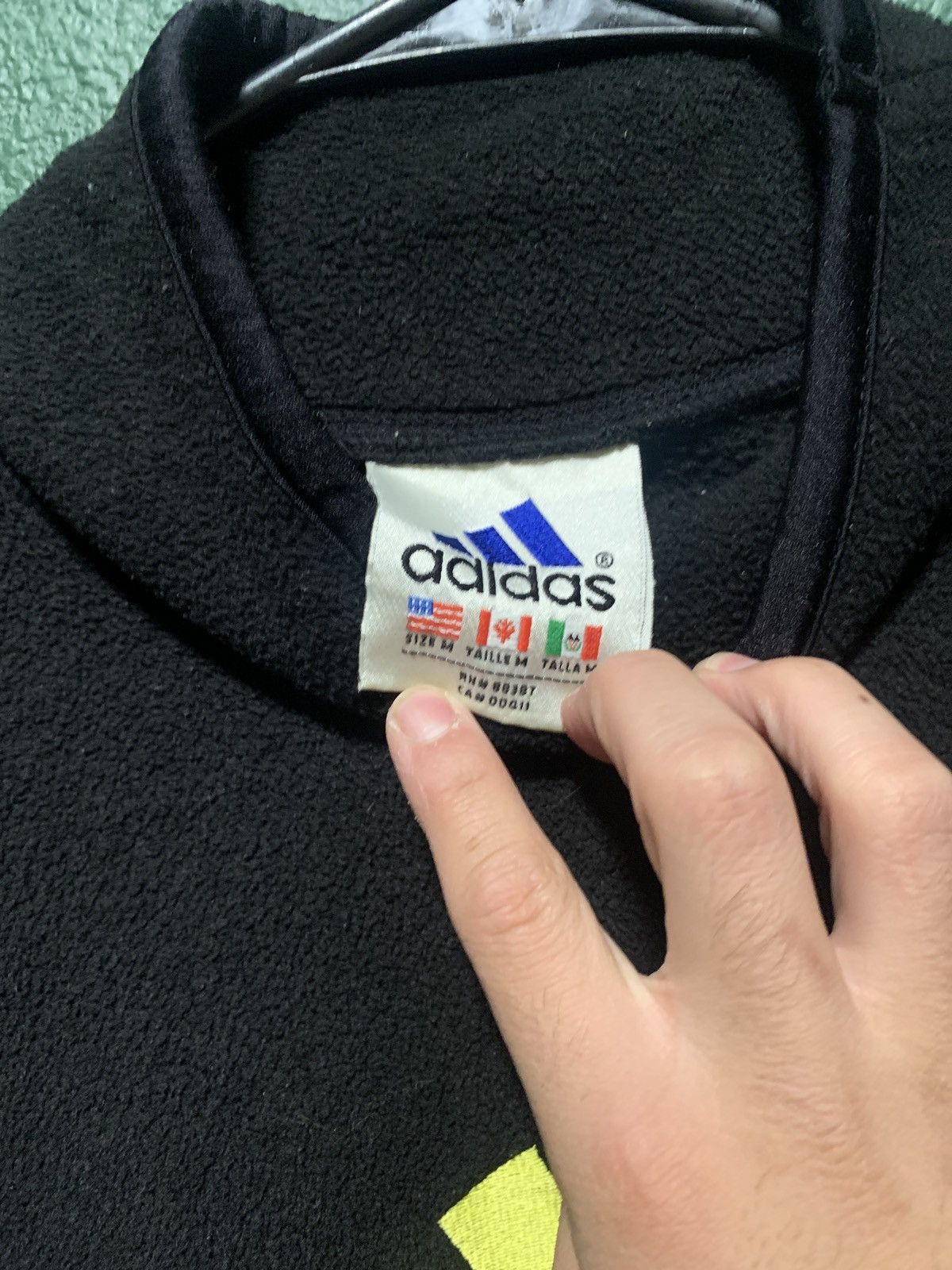 Adidas × Vintage 2005 vintage adidas fleece sweater Size US M / EU 48-50 / 2 - 2 Thumbnail