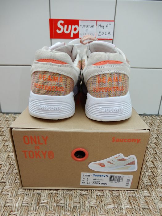 Saucony SAUCONY X Beams X Footpatrol Grid 8000 US 9 RARE | Grailed