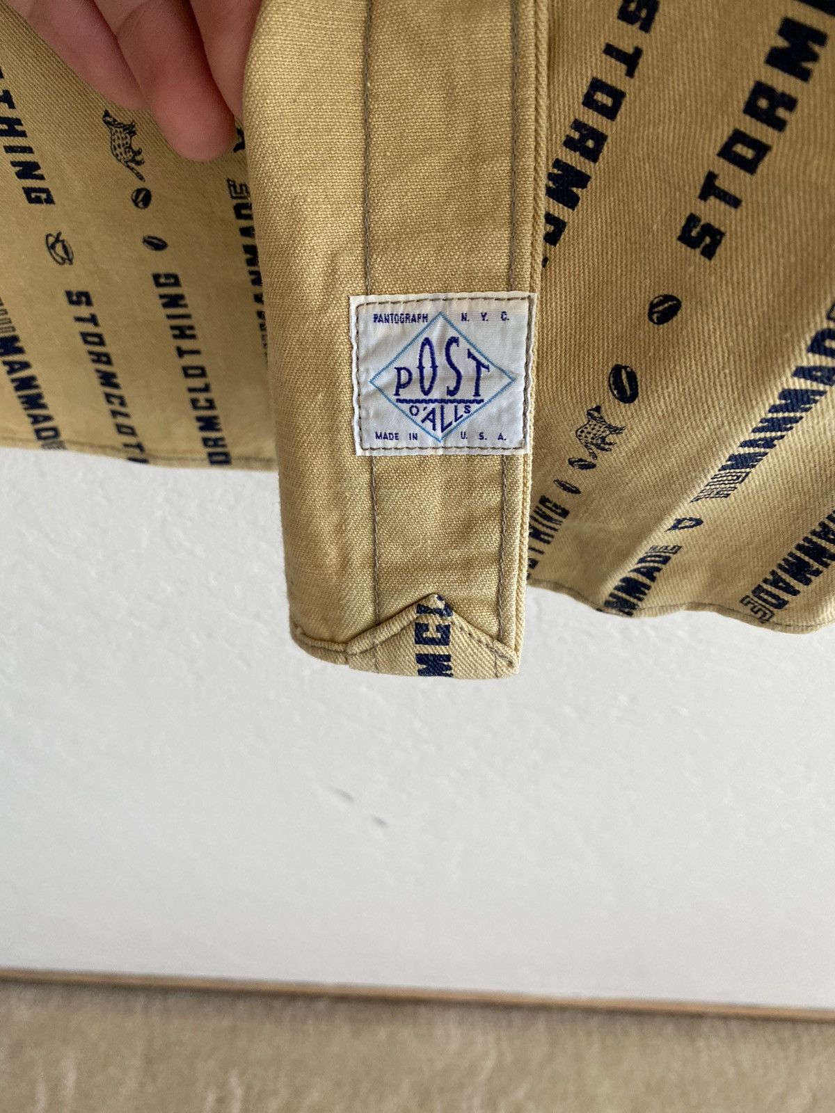 Human Made 2012 HUMAN MADE x POST OVERALLS HM STRIPE SHIRT Size US M / EU 48-50 / 2 - 6 Thumbnail