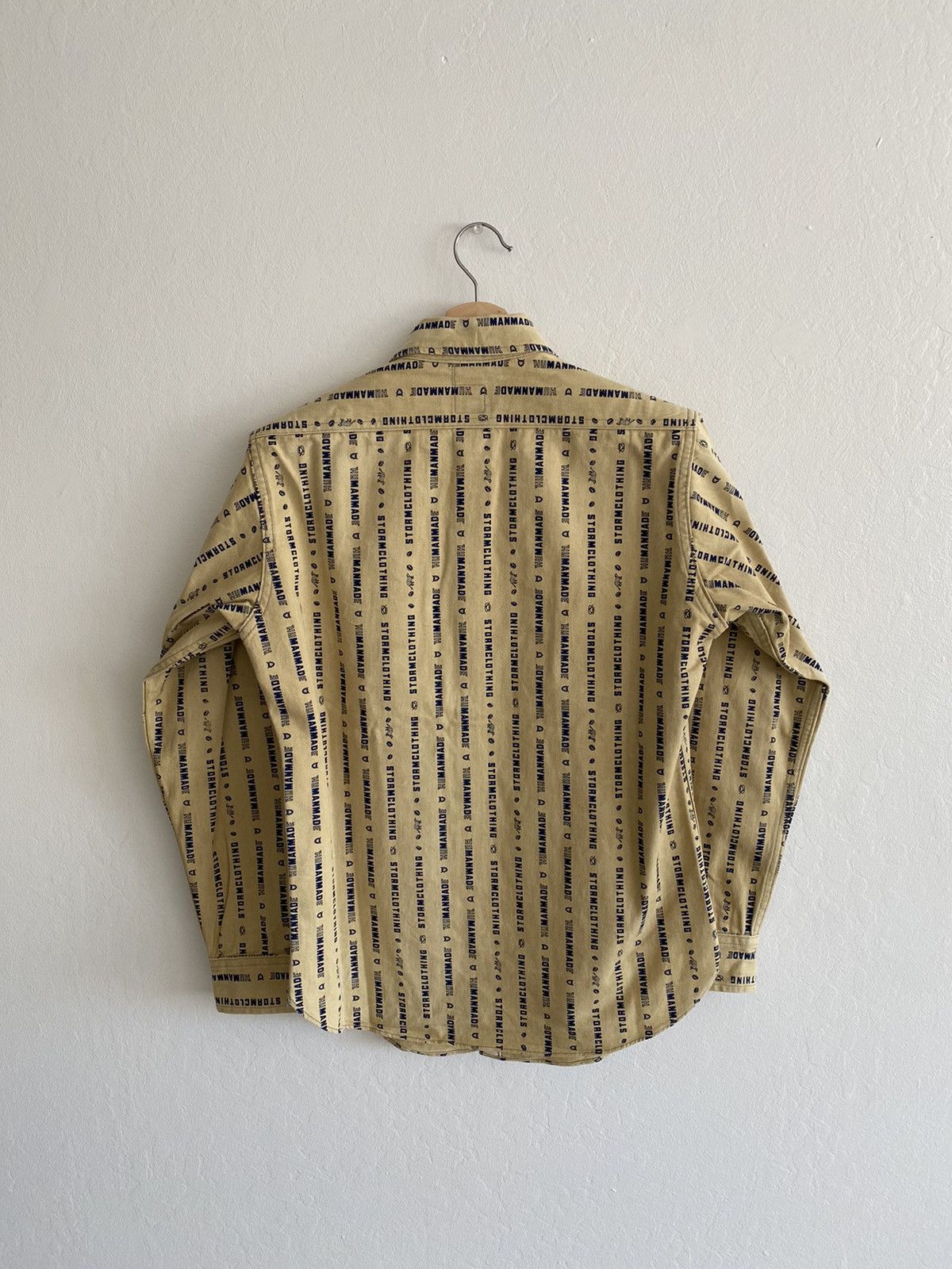Human Made 2012 HUMAN MADE x POST OVERALLS HM STRIPE SHIRT Size US M / EU 48-50 / 2 - 2 Thumbnail