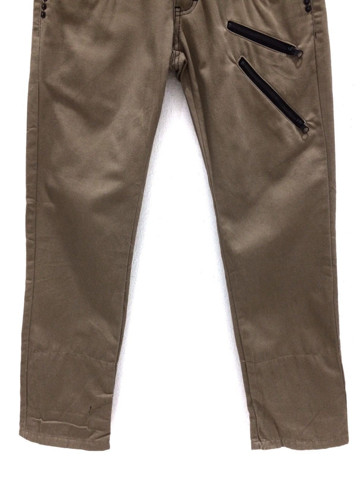 Japanese Brand japanese Brand NYLAUS Jeans MultiZipper Trousers Casual Pant Size US 29 - 3 Thumbnail