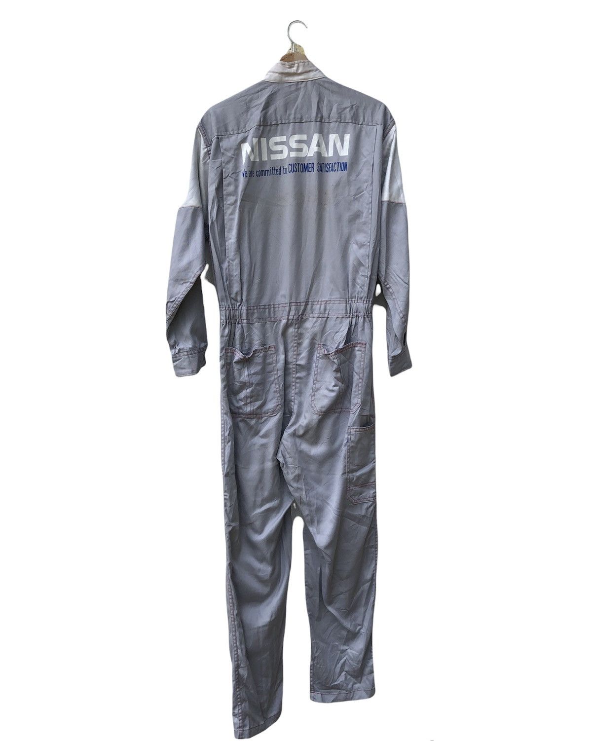 Japanese Brand 📣Japanese brand nissan Workwear overall suit Size US 30 / EU 46 - 2 Thumbnail