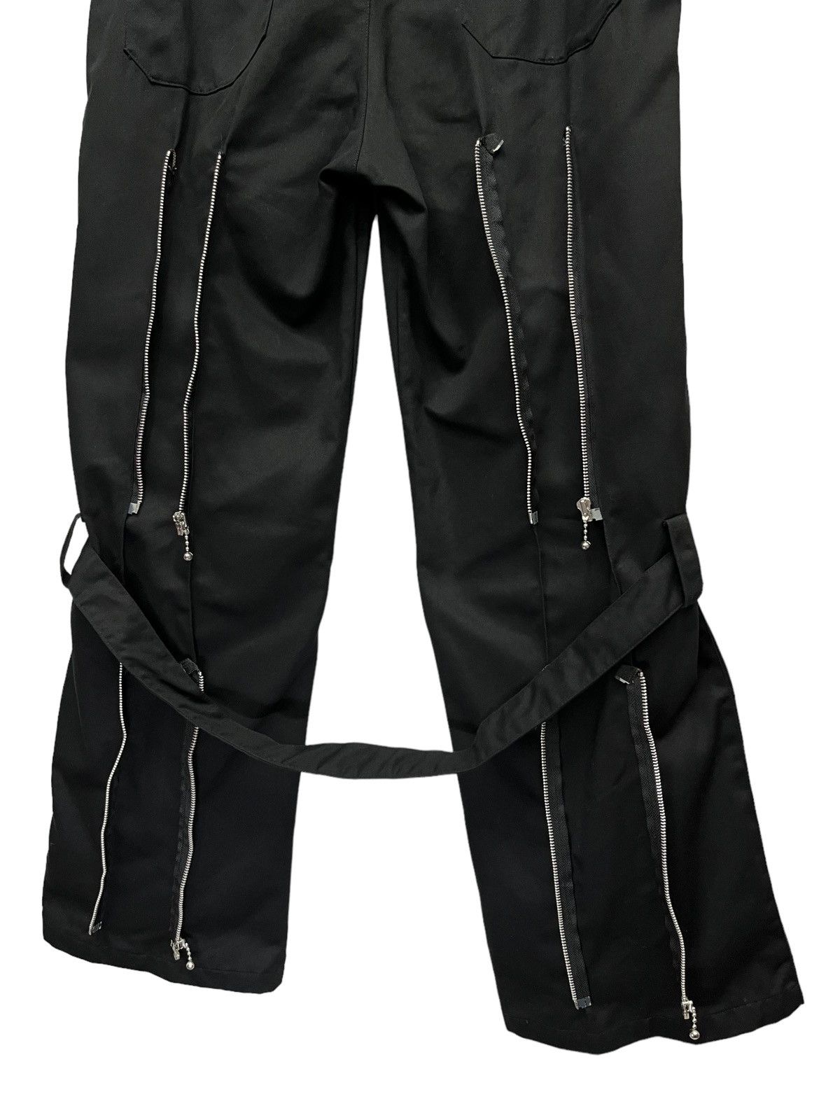 Japanese Brand KEYSTATION ANARCHY PUNK SKULL Bondage Zippers Seditionaries Size US 35 - 5 Thumbnail