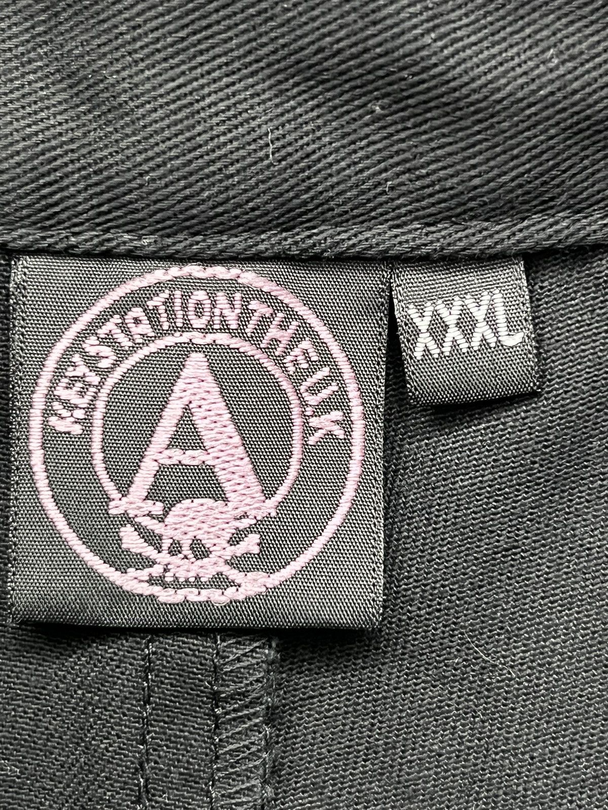 Japanese Brand KEYSTATION ANARCHY PUNK SKULL Bondage Zippers Seditionaries Size US 35 - 11 Thumbnail