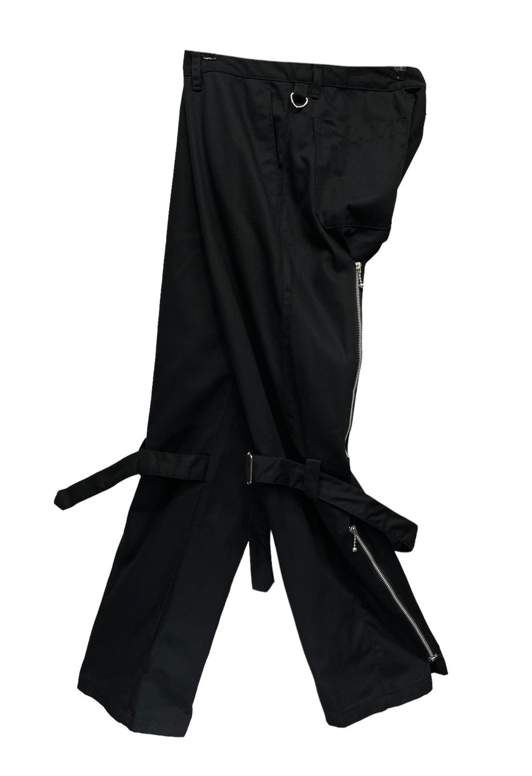 Japanese Brand KEYSTATION ANARCHY PUNK SKULL Bondage Zippers Seditionaries Size US 35 - 9 Thumbnail