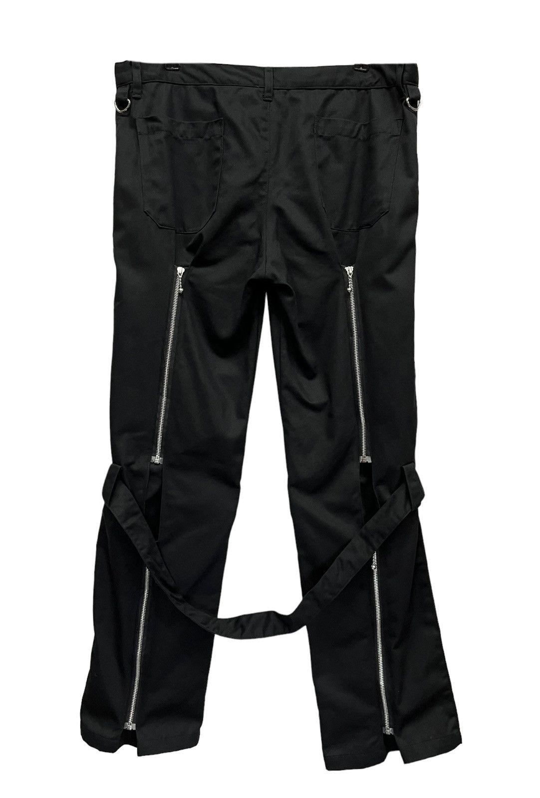 Japanese Brand KEYSTATION ANARCHY PUNK SKULL Bondage Zippers Seditionaries Size US 35 - 1 Thumbnail