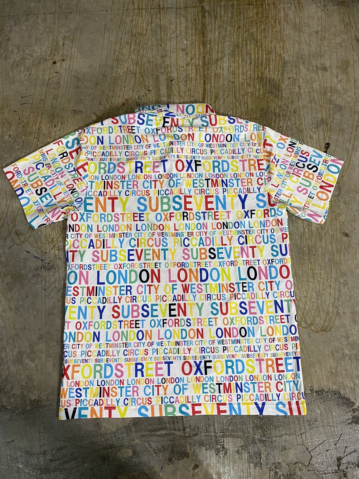 20471120 × Japanese Brand Sub Seventy Japan All over print Made in Japan Pop Size US L / EU 52-54 / 3 - 6 Thumbnail