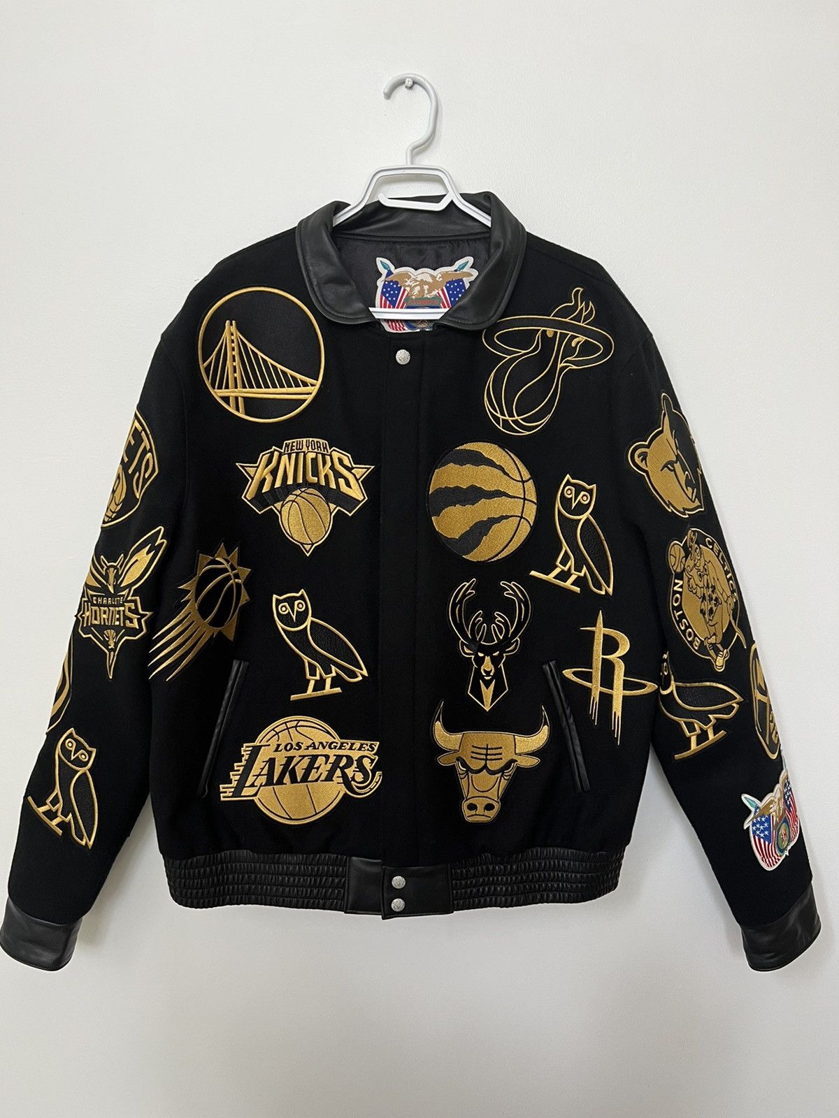 Jeff Hamilton OVO NBA Jeff Hamilton Team Icons Wool Jacket | Grailed