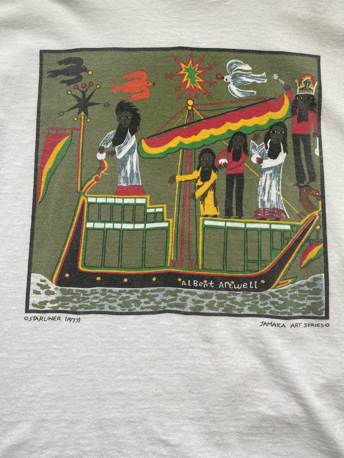 Vintage 70s Albert artwell tee Size US M / EU 48-50 / 2 - 2 Thumbnail