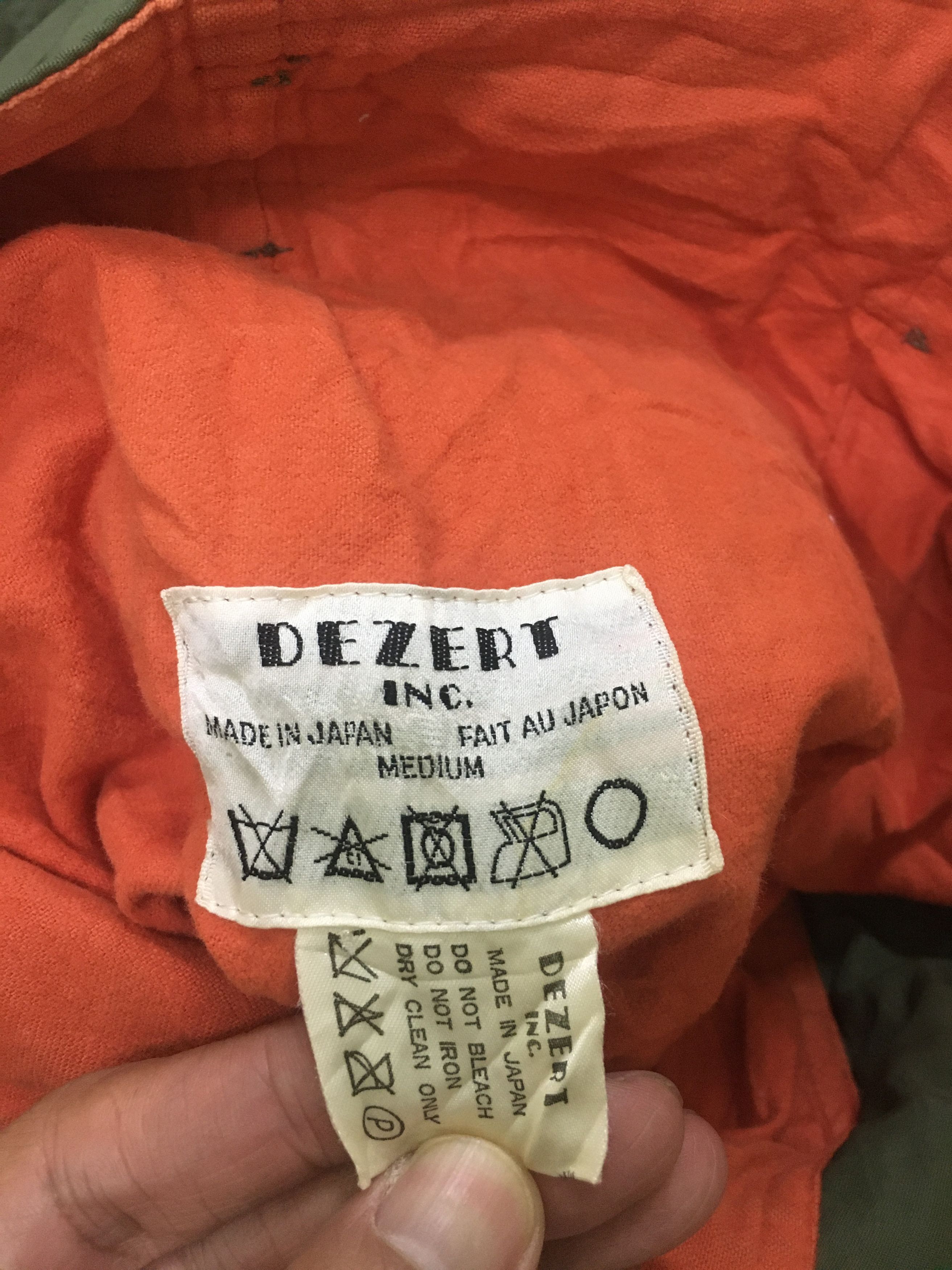 Dezert Vintage DEZERT Green Army Pant!! Dezert Cargo pant Size US 32 / EU 48 - 13 Thumbnail