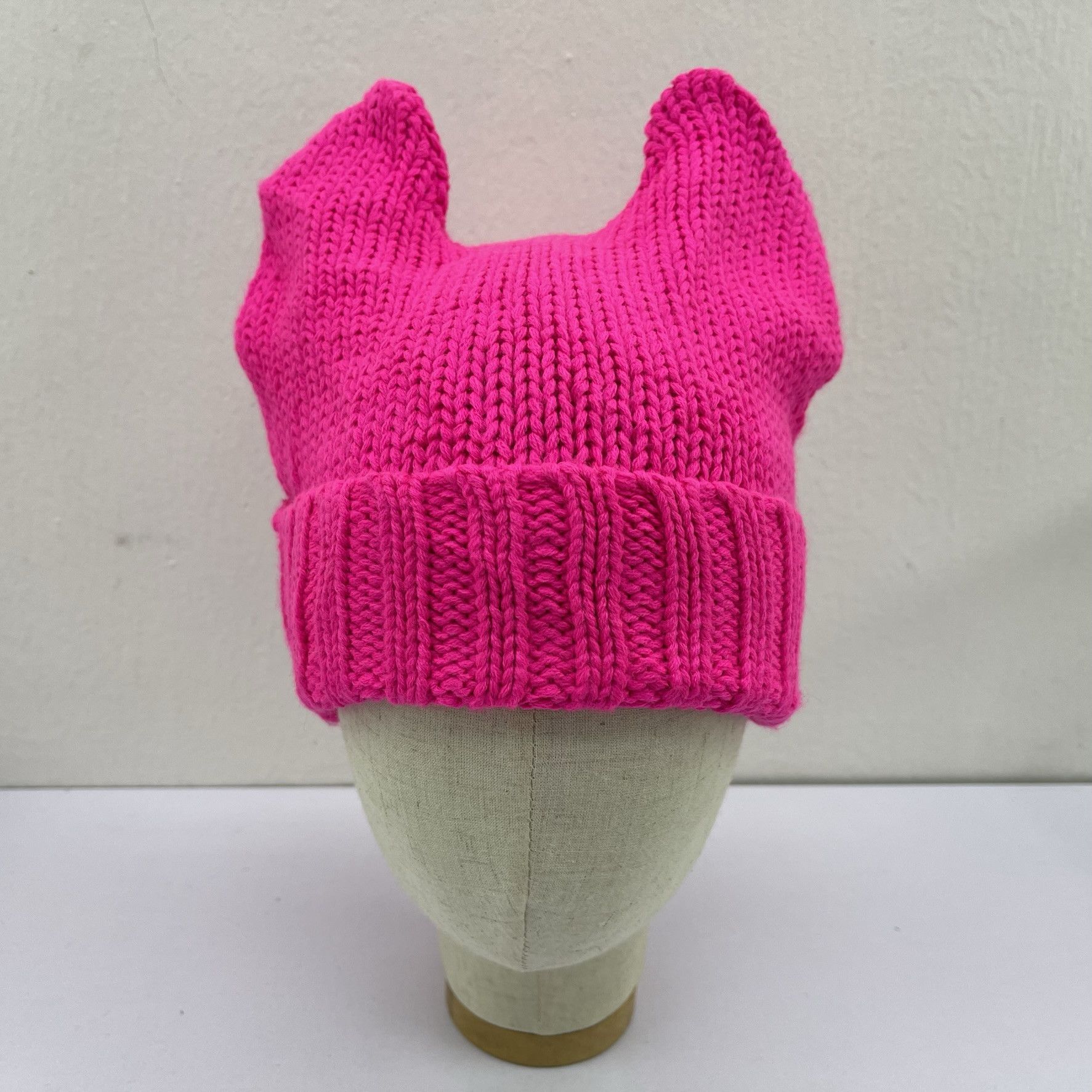 Japanese Brand Unknown Japanese Bunny Horn Beanie Hats-BH4097 Size ONE SIZE - 3 Thumbnail